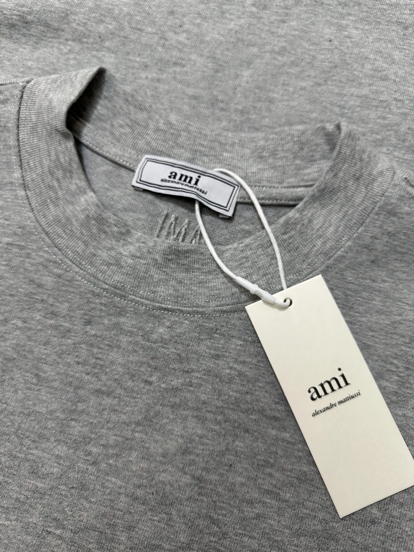 Ami de Coeur Heavyweight Cotton T-Shirt D21020199 — view 6