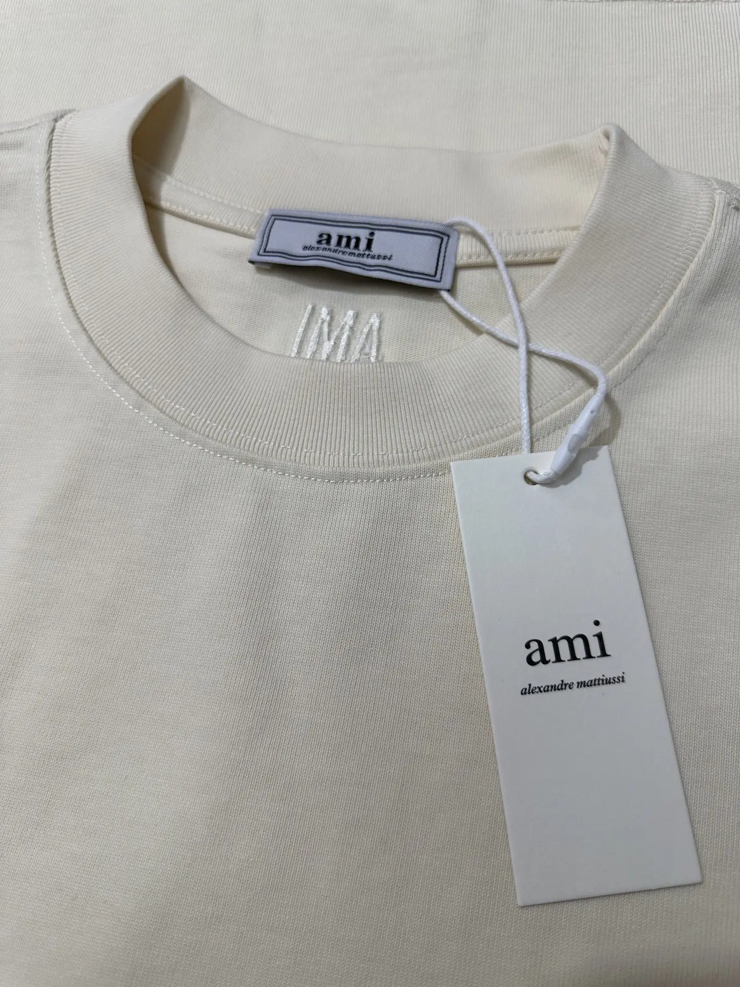 Ami de Coeur Embroidered Heavyweight T-Shirt D21020201 — view 6
