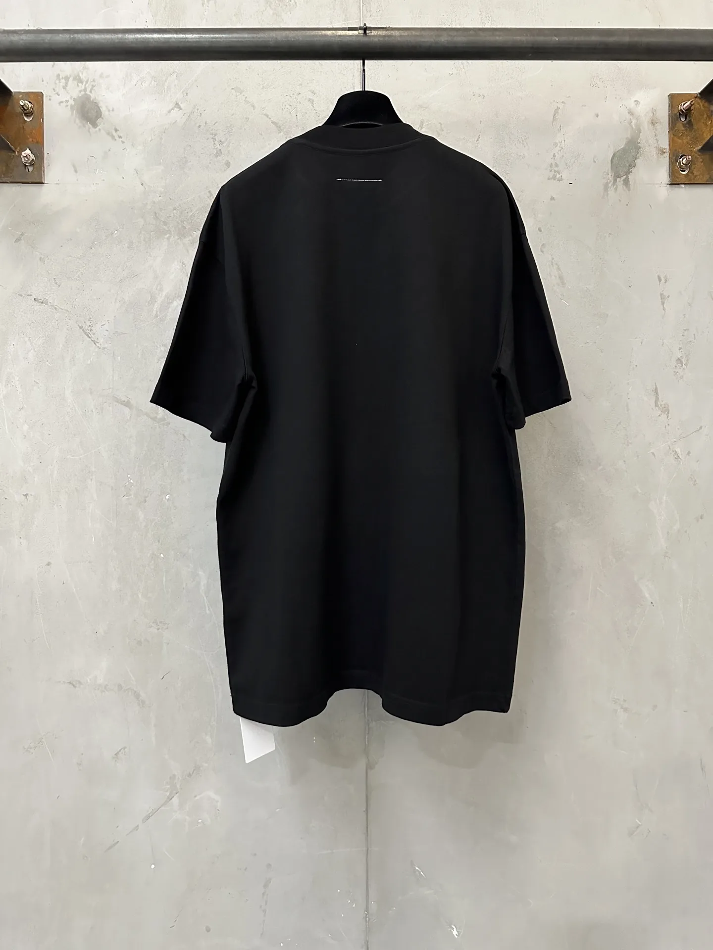 MM6 Maison Margiela Flocked Logo Heavyweight T-Shirt D21021792 — view 2