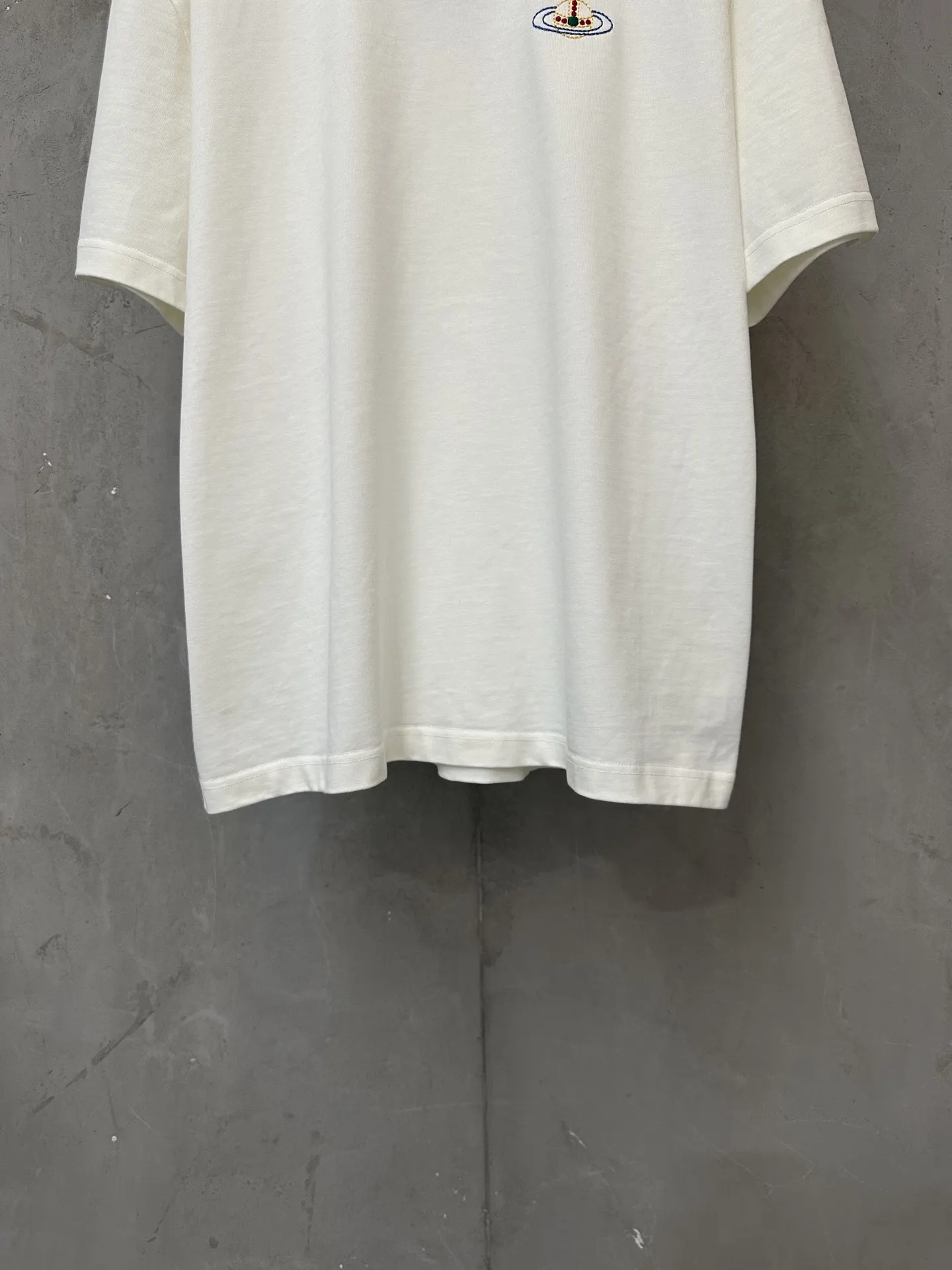 Orb Logo Embroidered Heavyweight Cotton T-Shirt D21024417 — view 4