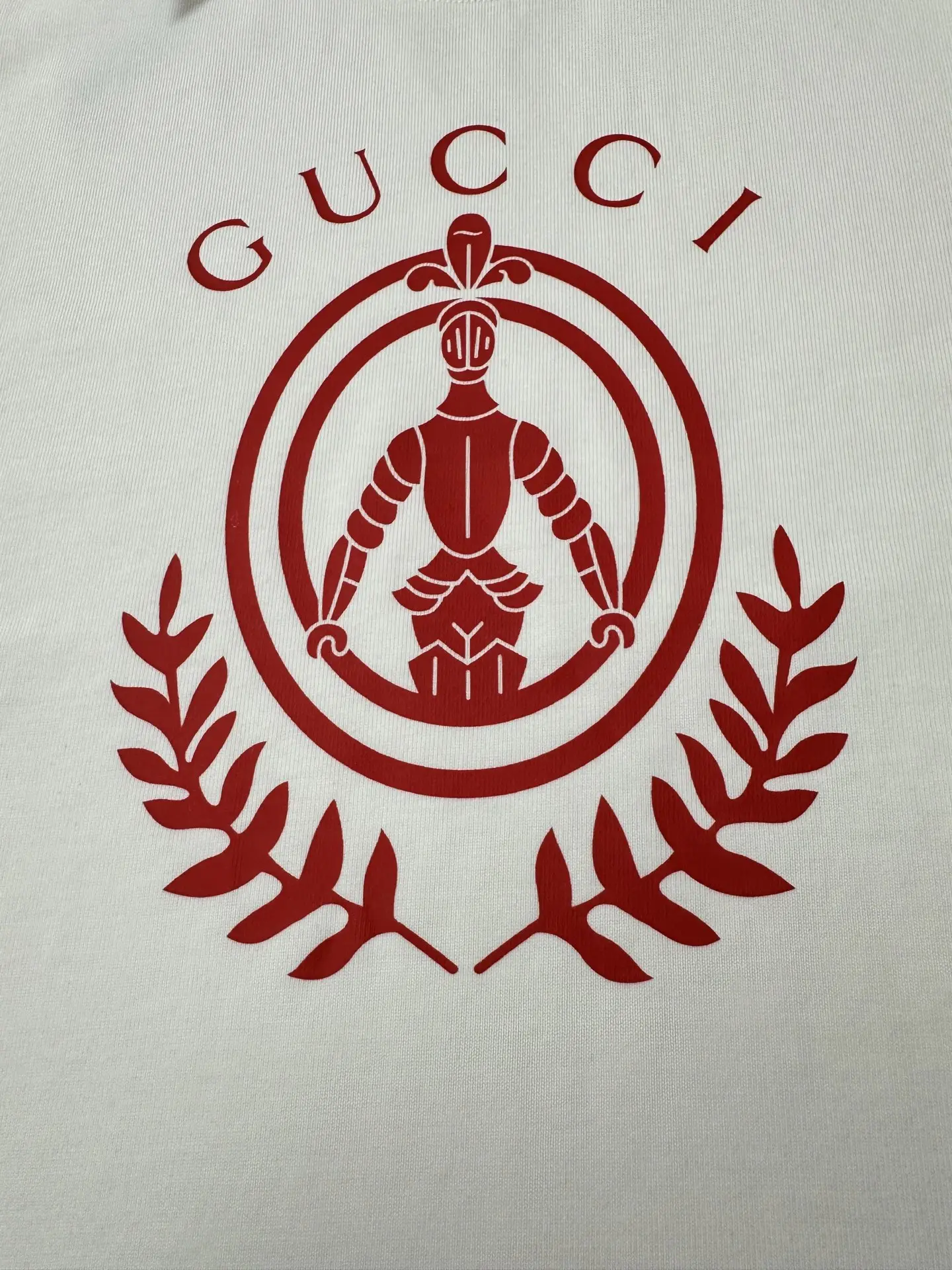 Knight Crest Logo Heavyweight Cotton T-Shirt D21023589 — view 7
