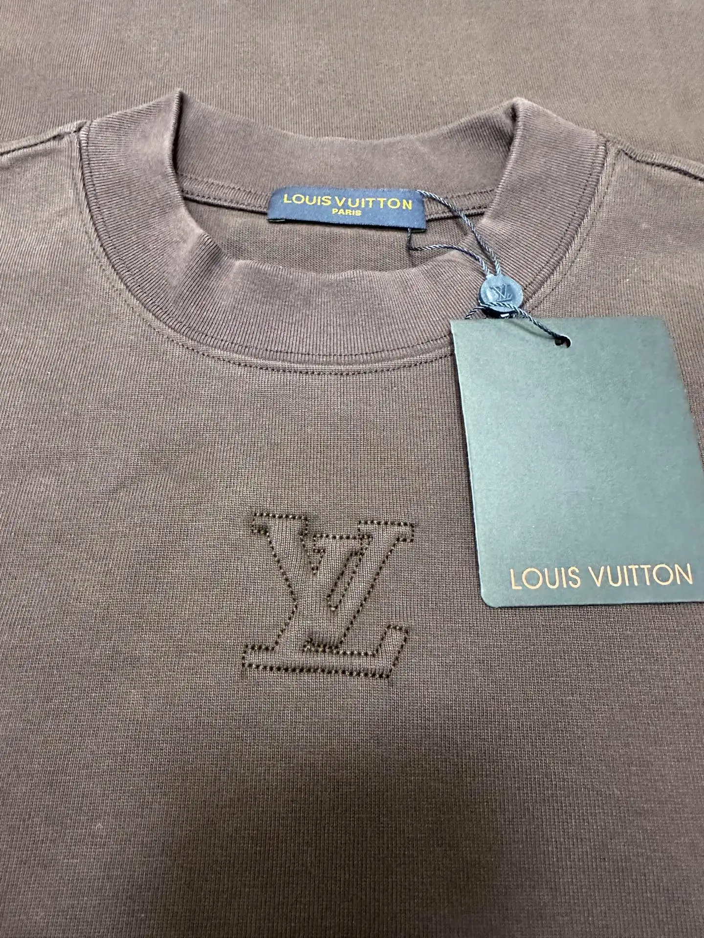 Embossed Logo Heavyweight Cotton T-Shirt D21021788 — view 6