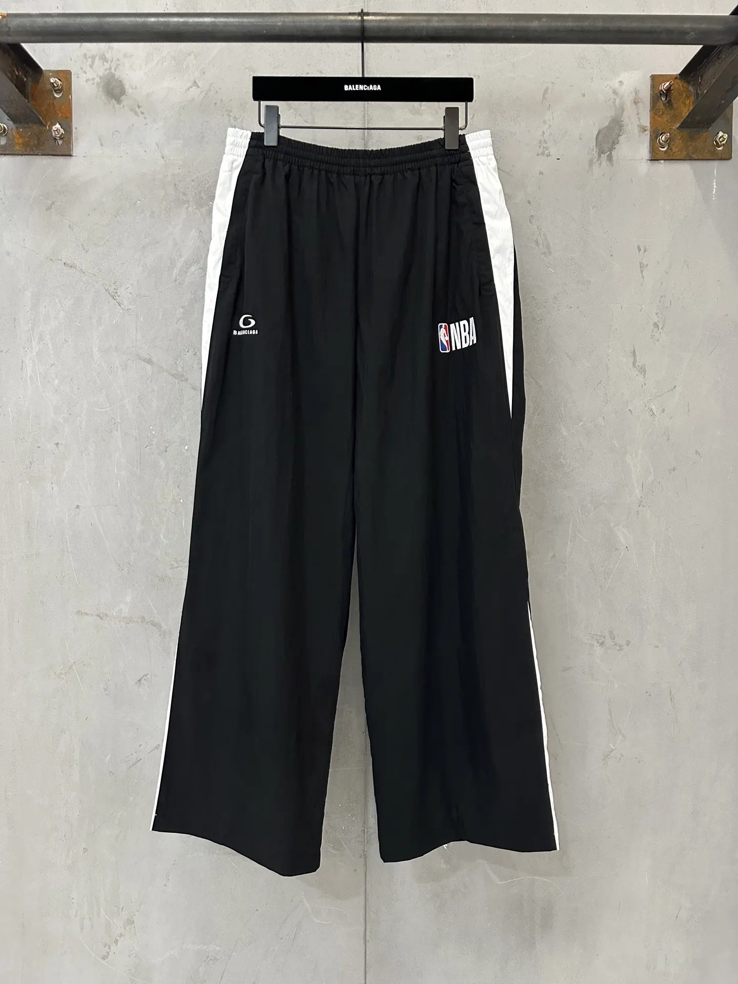 Balenciaga x NBA Embroidered Nylon Track Pants D21511958