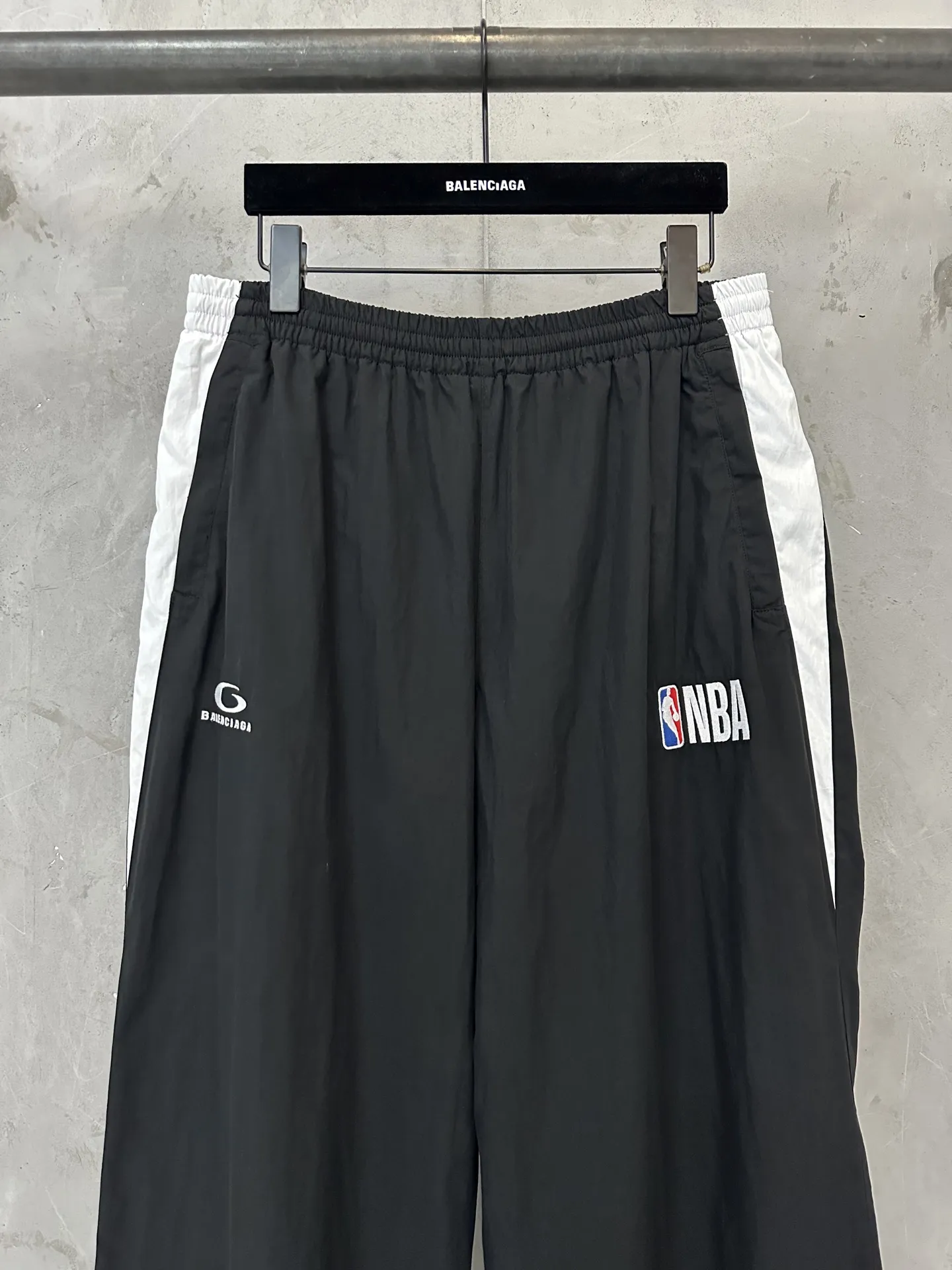 Balenciaga x NBA Embroidered Nylon Track Pants D21511958 — view 3