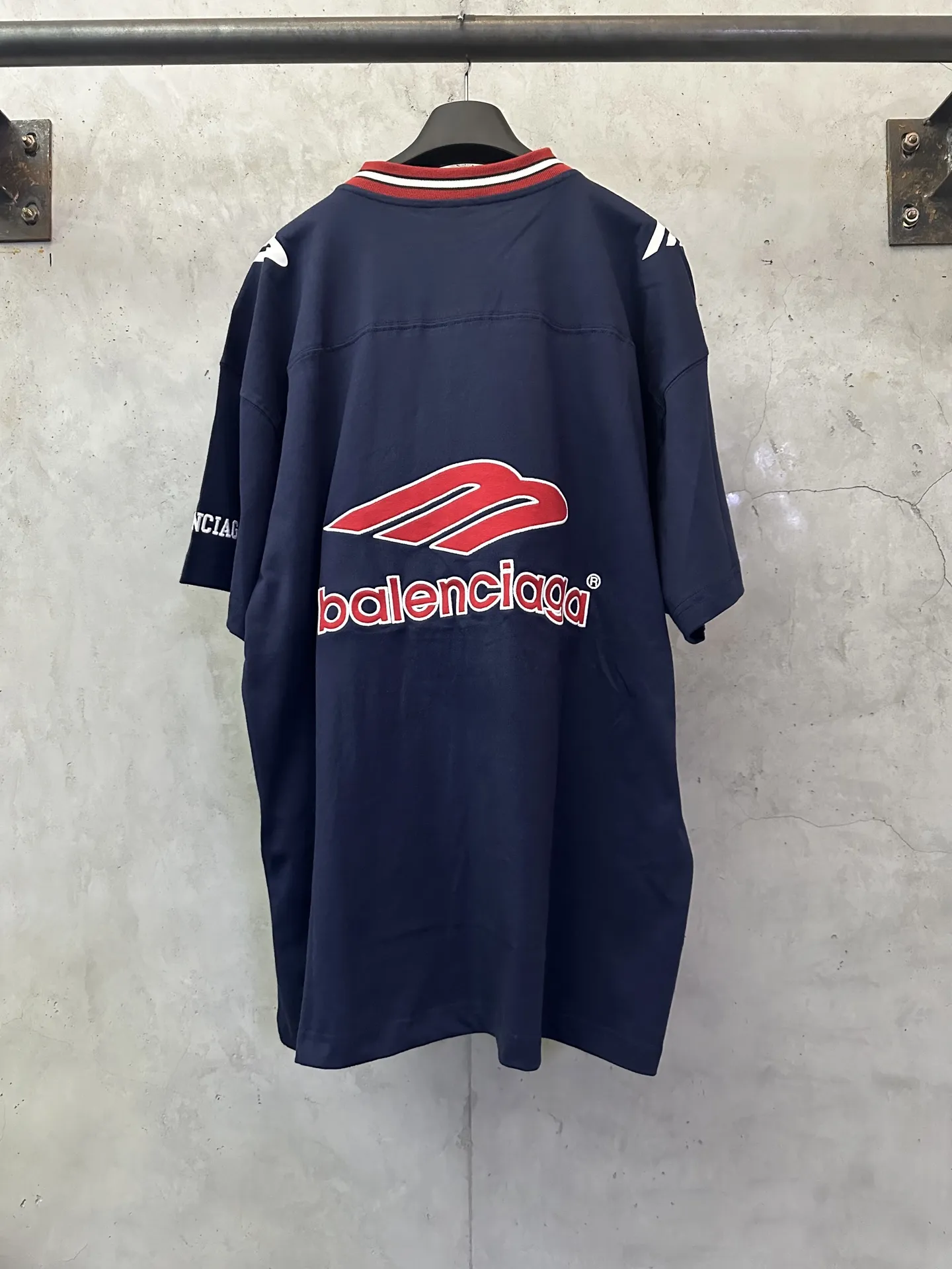 Football Series Embroidered Oversized T-Shirt D21511971 — view 2