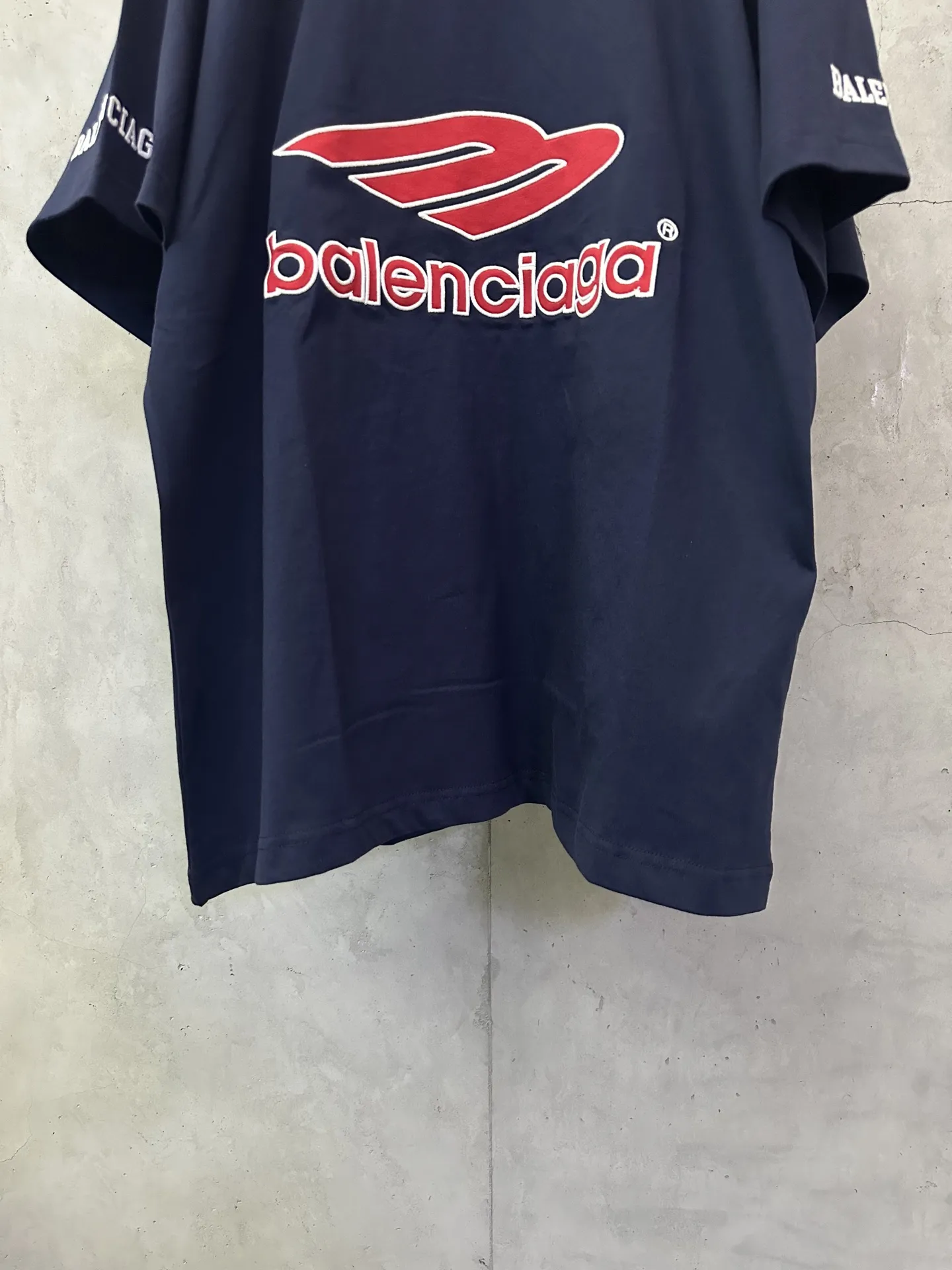 Football Series Embroidered Oversized T-Shirt D21511971 — view 4