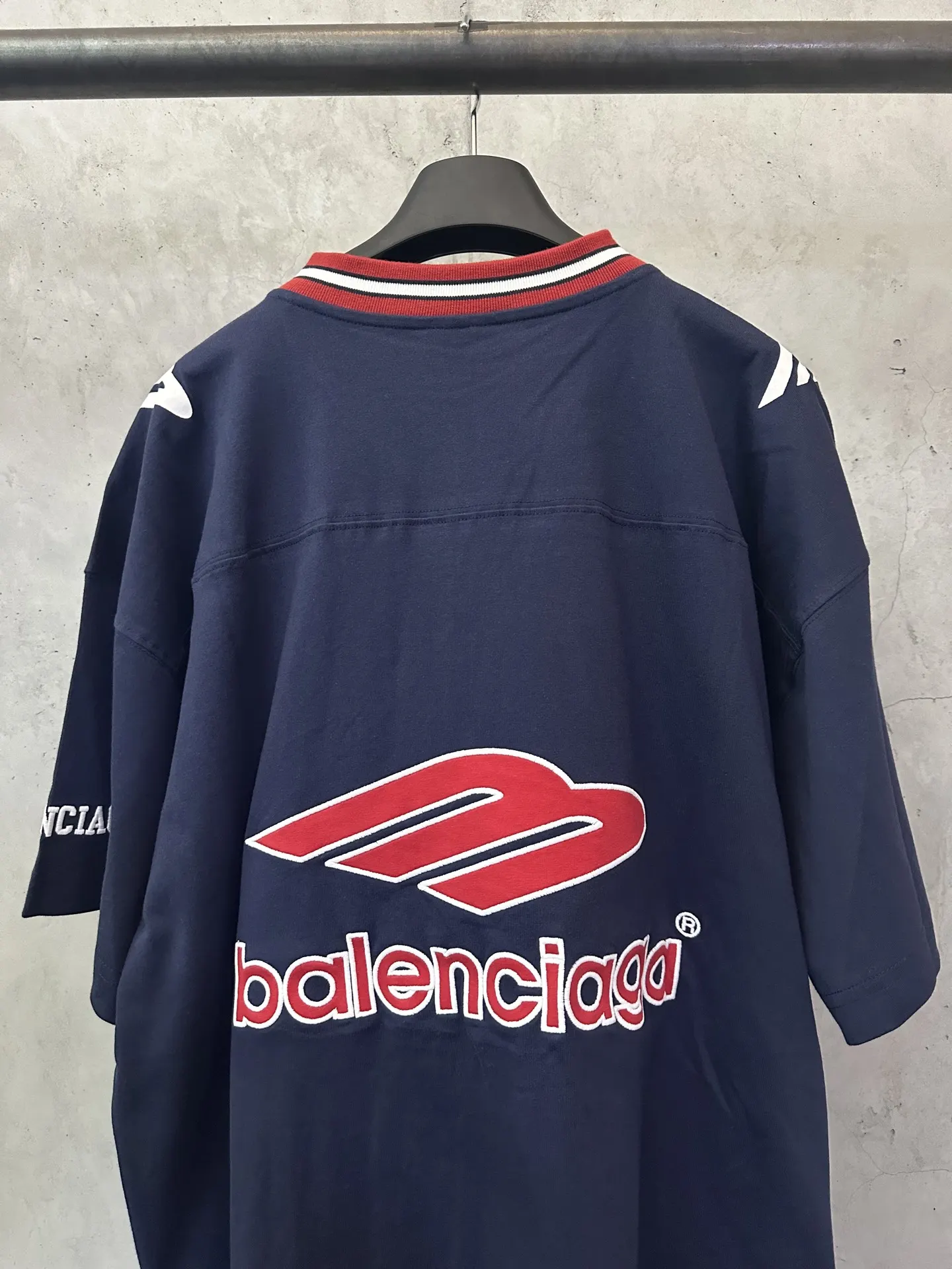 Football Series Embroidered Oversized T-Shirt D21511971 — view 5