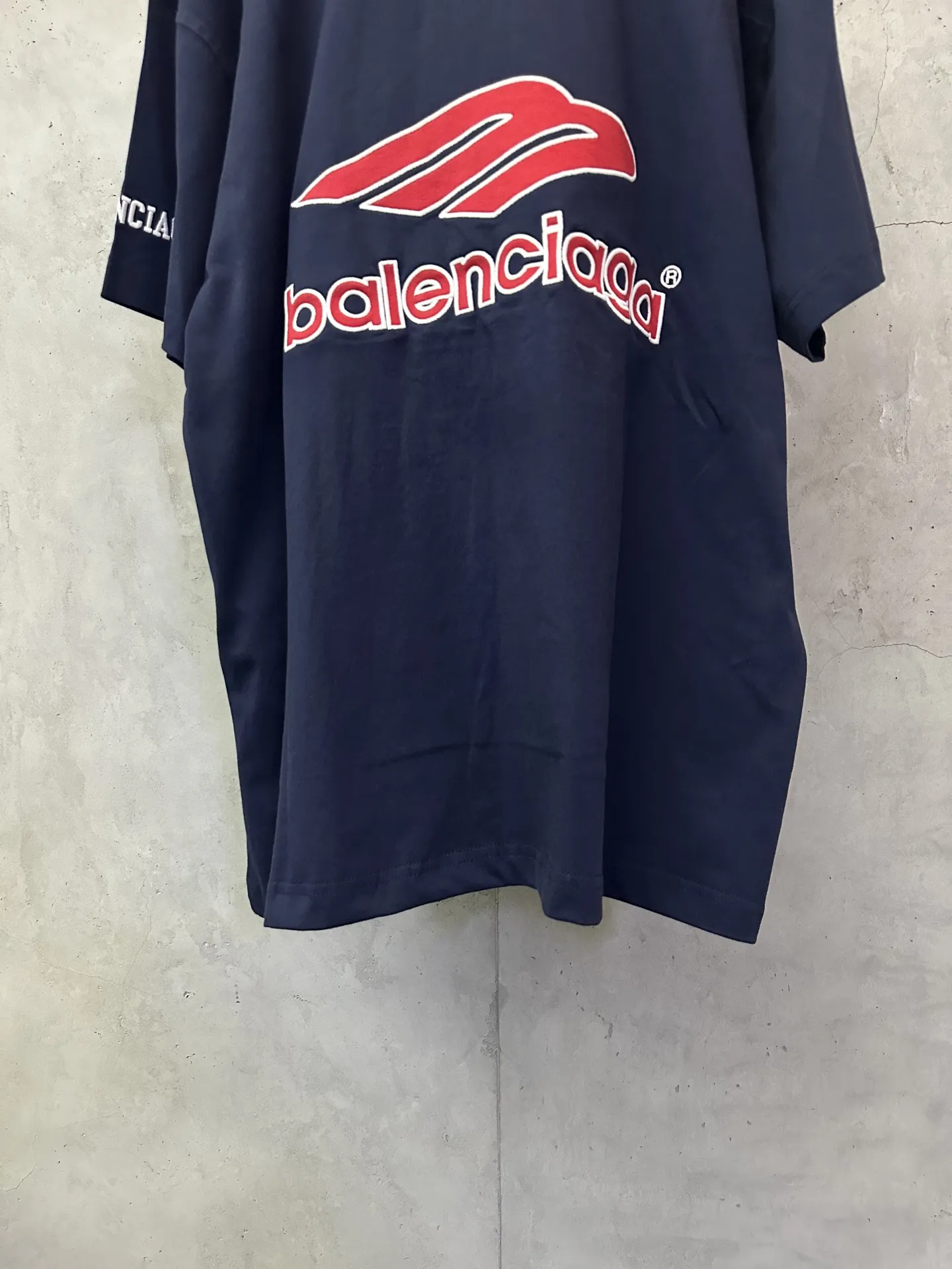 Football Series Embroidered Oversized T-Shirt D21511971 — view 6