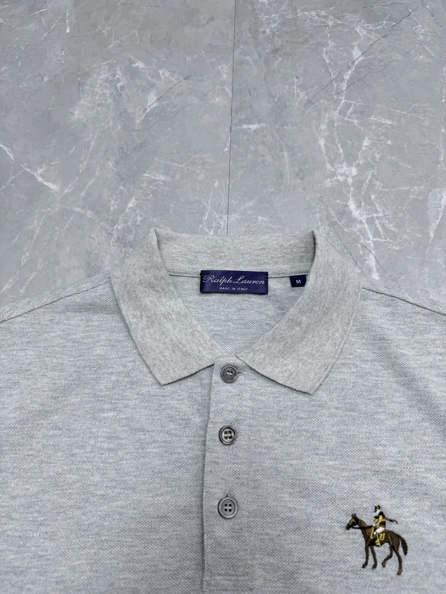 Stretch-Cotton Piqué Polo Shirt D21519203 — view 3
