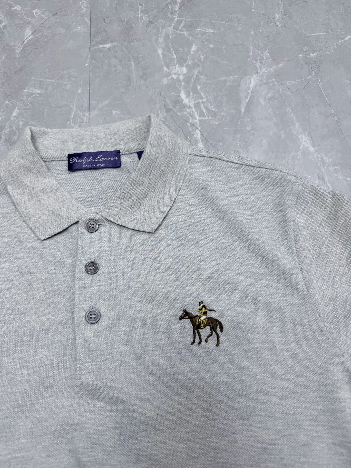Stretch-Cotton Piqué Polo Shirt D21519203 — view 4