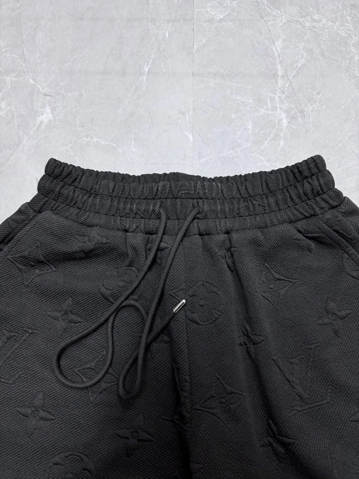 Monogram Jacquard Drawstring Shorts D21519142 — view 3