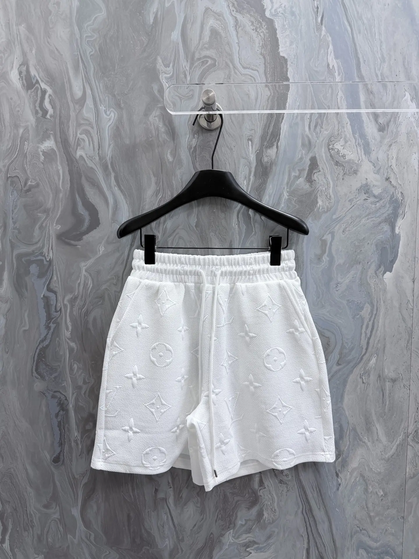 Monogram Jacquard Drawstring Shorts D21519143