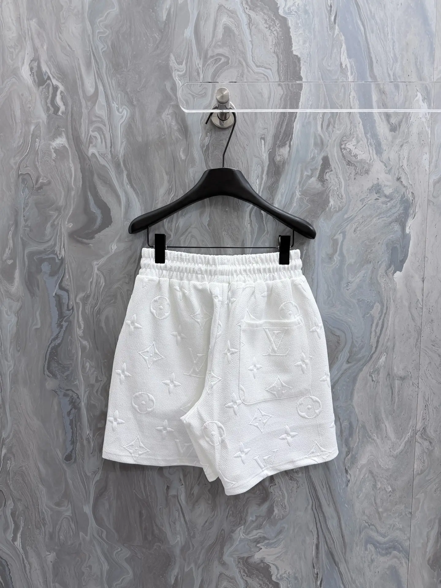 Monogram Jacquard Drawstring Shorts D21519143 — view 2