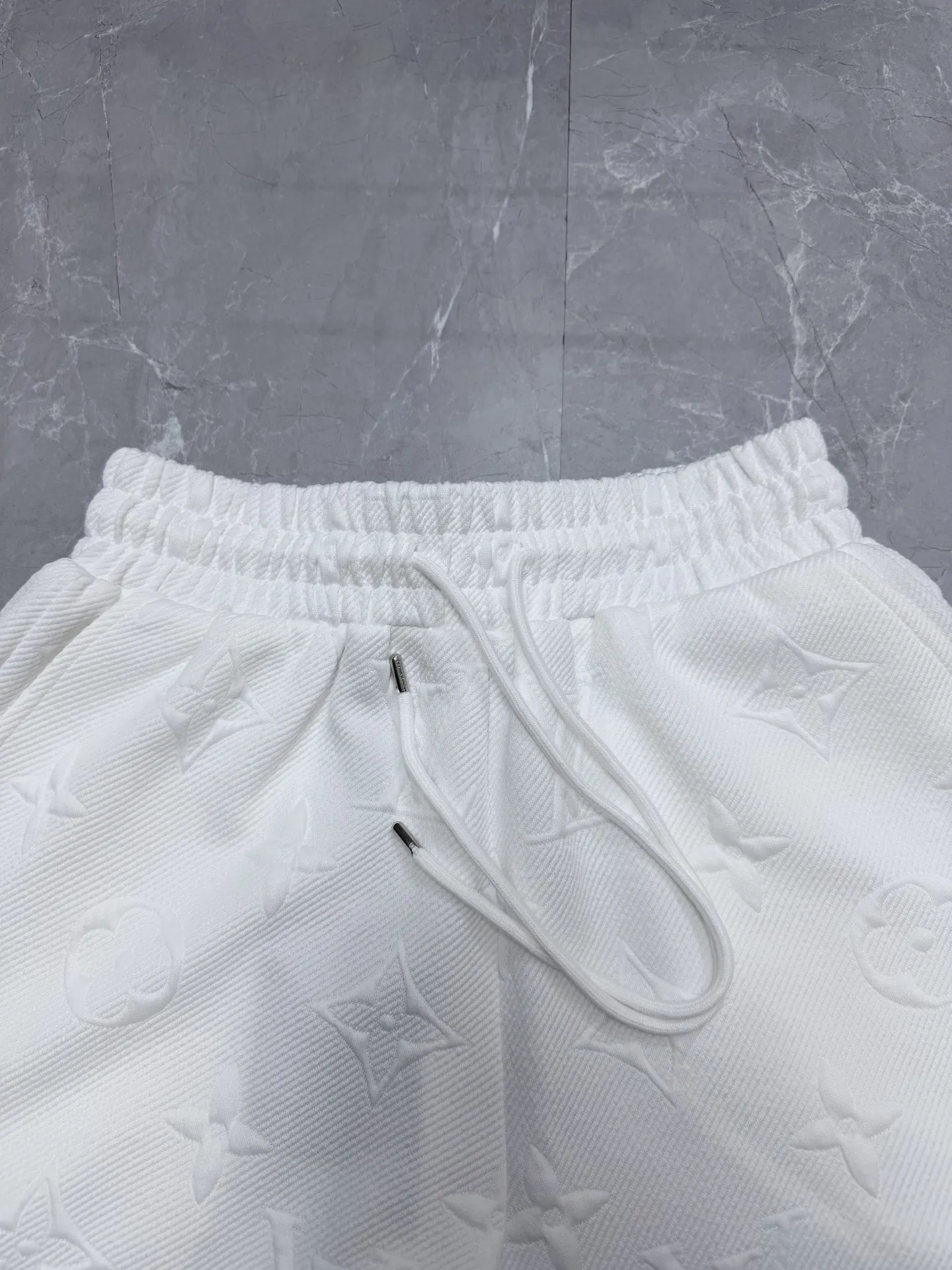 Monogram Jacquard Drawstring Shorts D21519143 — view 3
