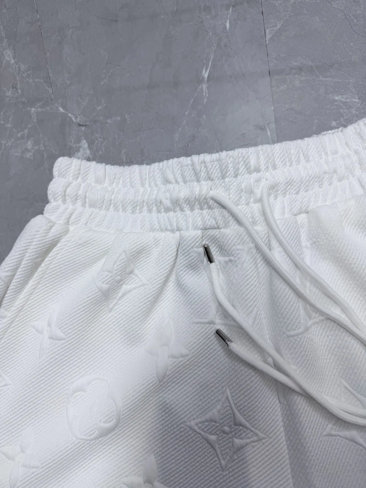 Monogram Jacquard Drawstring Shorts D21519143 — view 4