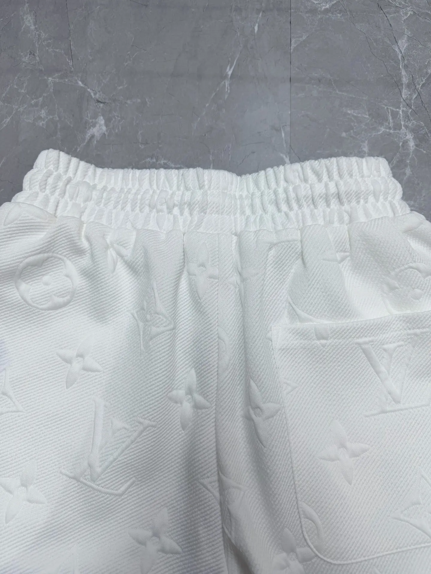 Monogram Jacquard Drawstring Shorts D21519143 — view 8