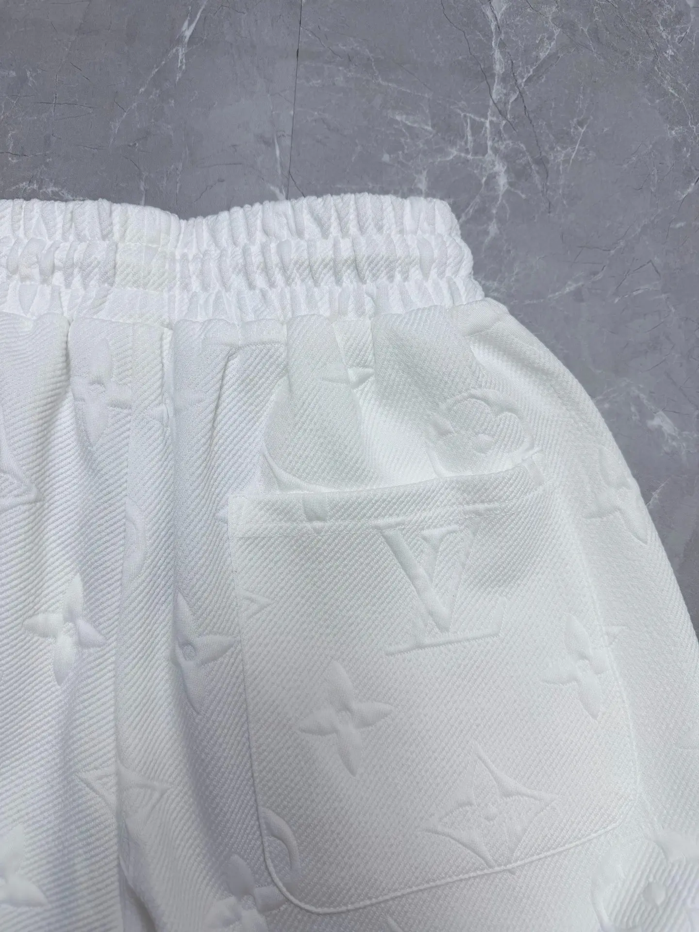 Monogram Jacquard Drawstring Shorts D21519143 — view 9
