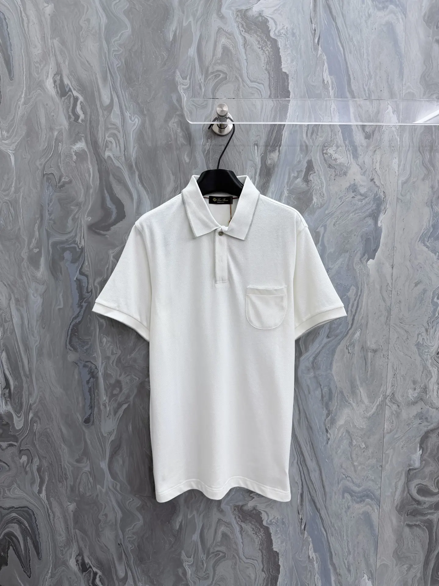 Stretch-Cotton Piqué Polo Shirt D21519200