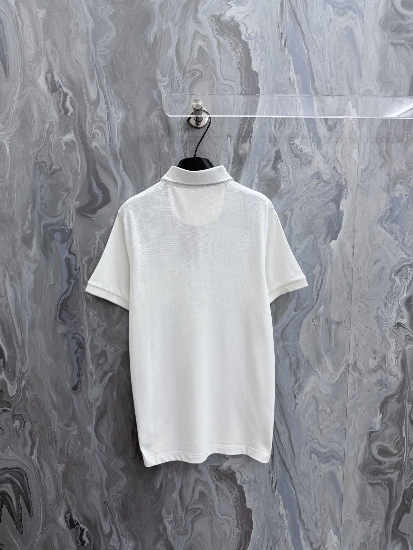 Stretch-Cotton Piqué Polo Shirt D21519200 — view 2