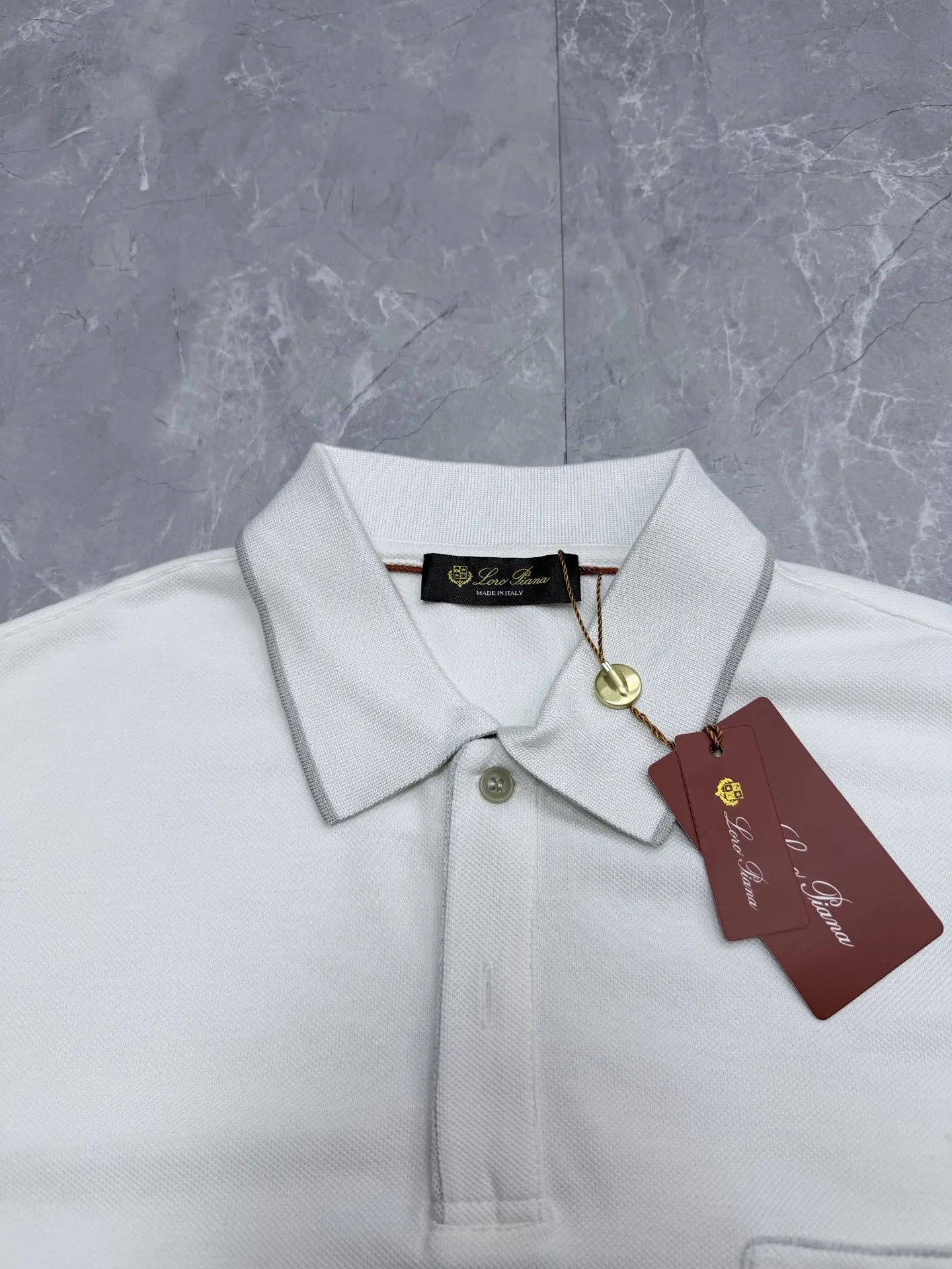Stretch-Cotton Piqué Polo Shirt D21519200 — view 3