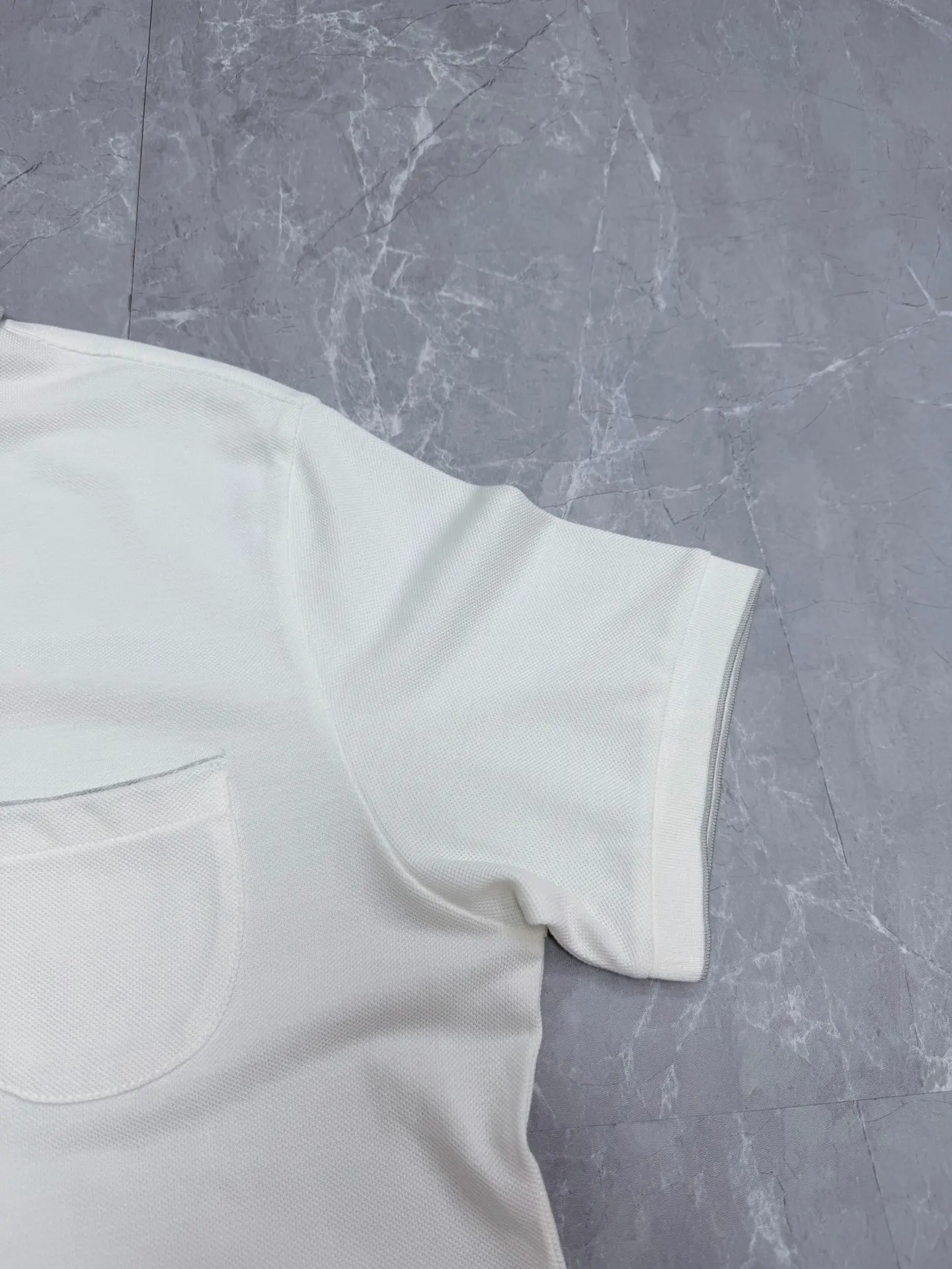 Stretch-Cotton Piqué Polo Shirt D21519200 — view 5