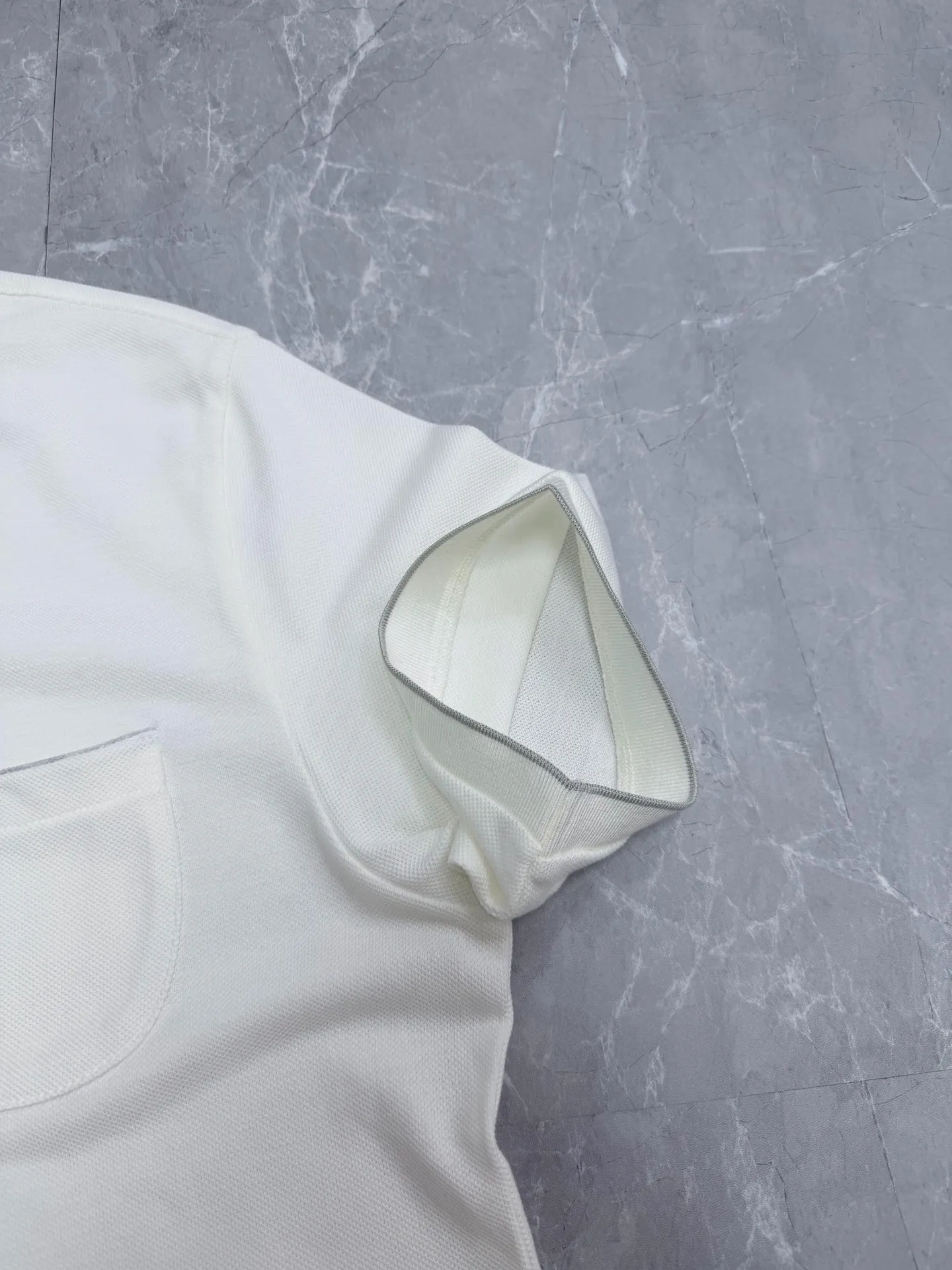 Stretch-Cotton Piqué Polo Shirt D21519200 — view 6