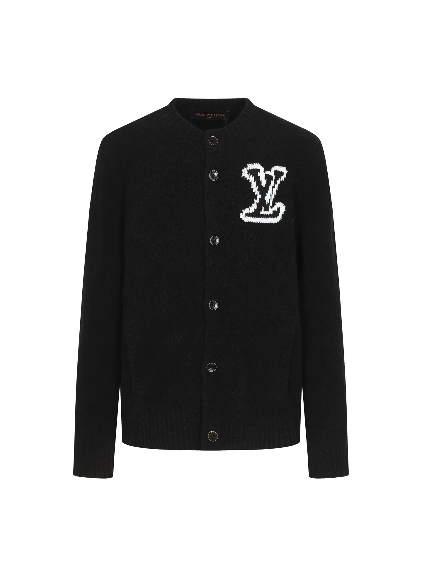 Logo Intarsia Wool-Blend Cardigan D22016391