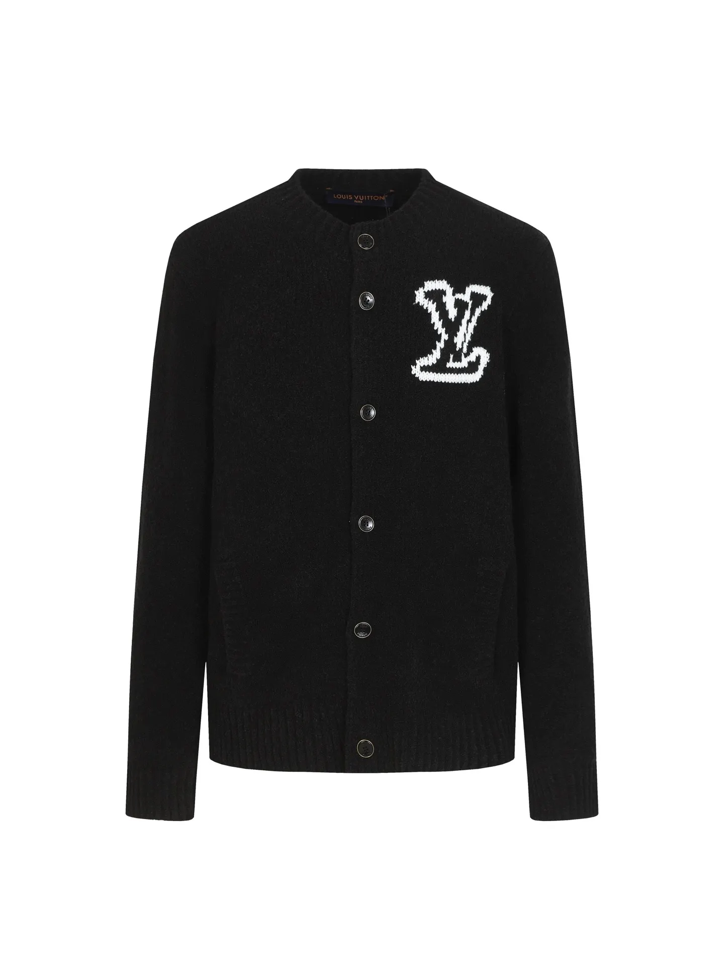 Logo Intarsia Wool-Blend Cardigan D22016391