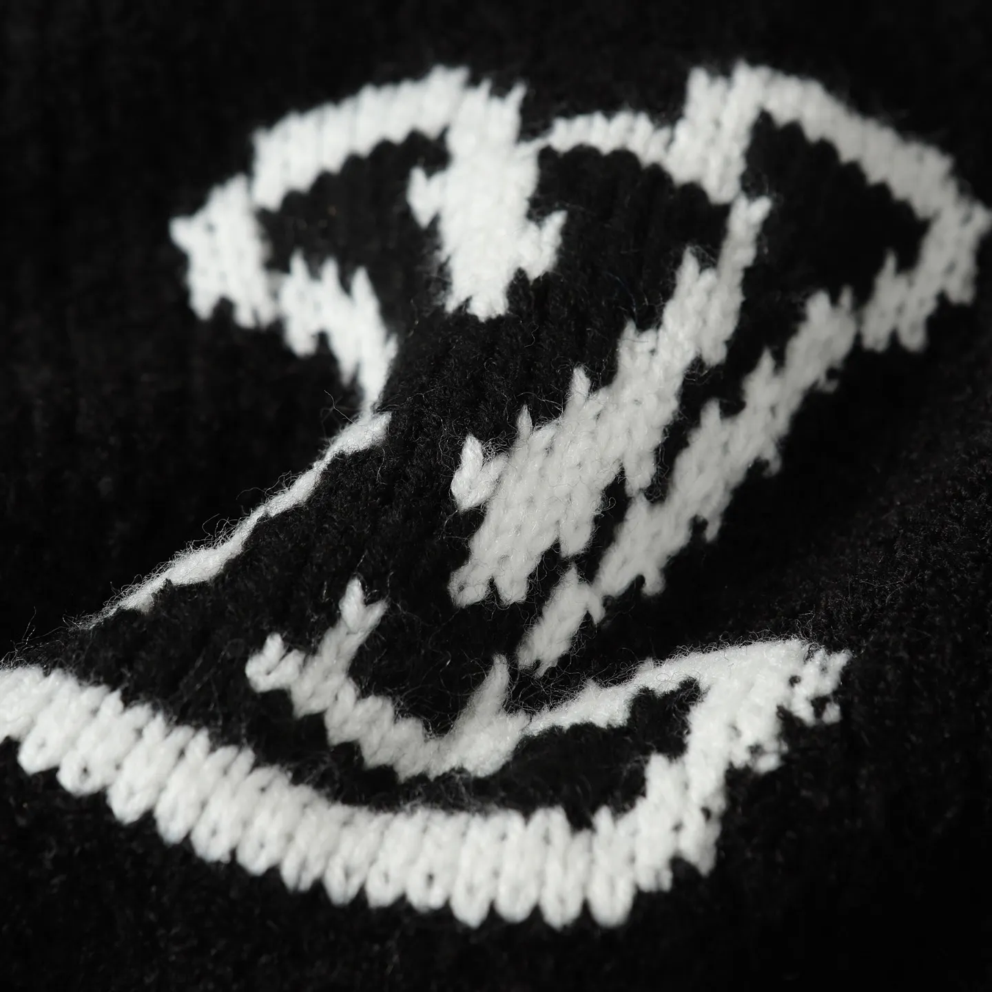 Logo Intarsia Wool-Blend Cardigan D22016391 — view 3