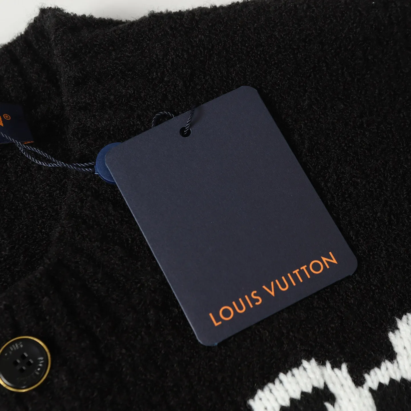 Logo Intarsia Wool-Blend Cardigan D22016391 — view 5