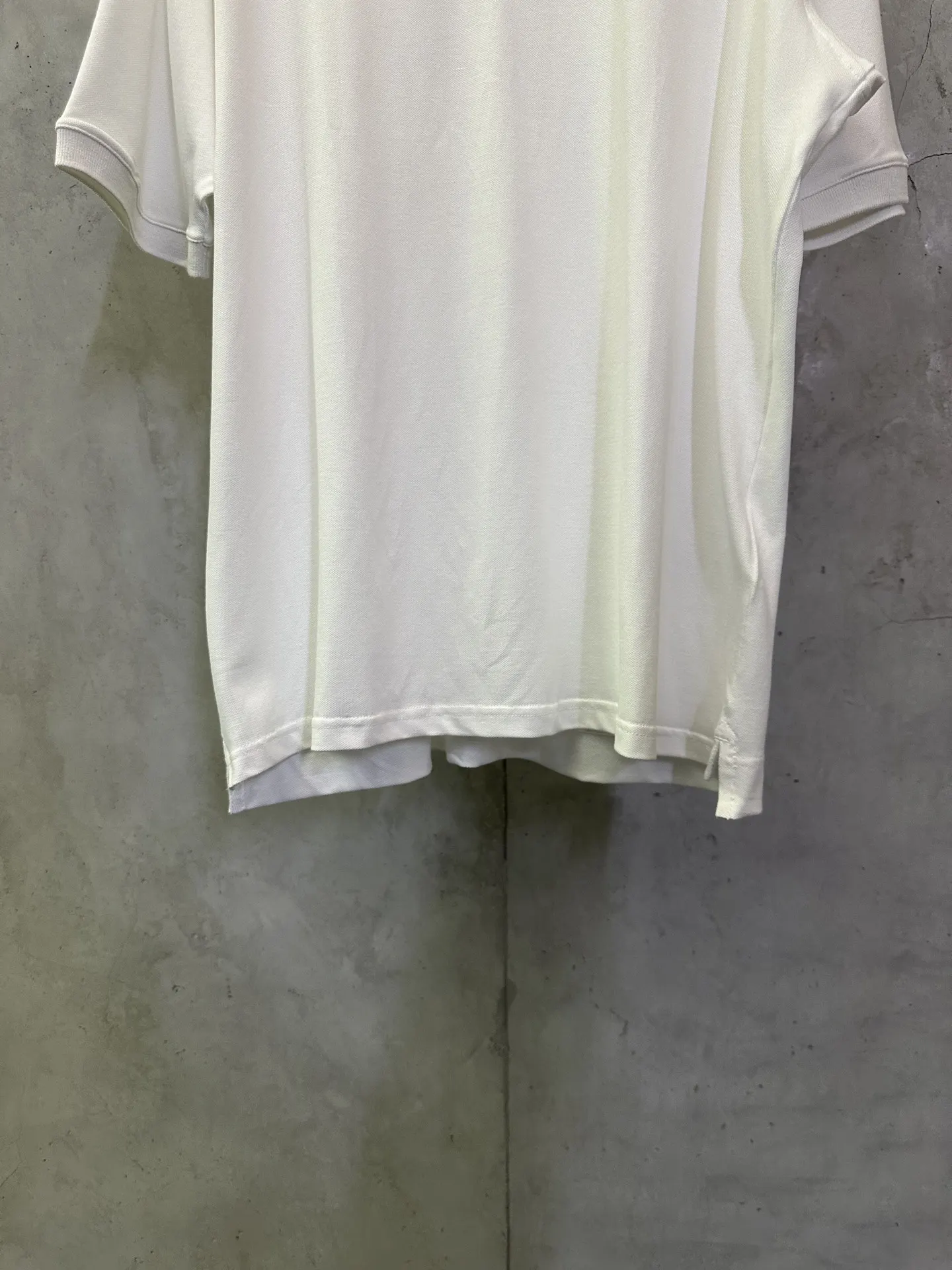 Logo-Embroidered Piqué Cotton Polo Shirt D22012805 — view 4