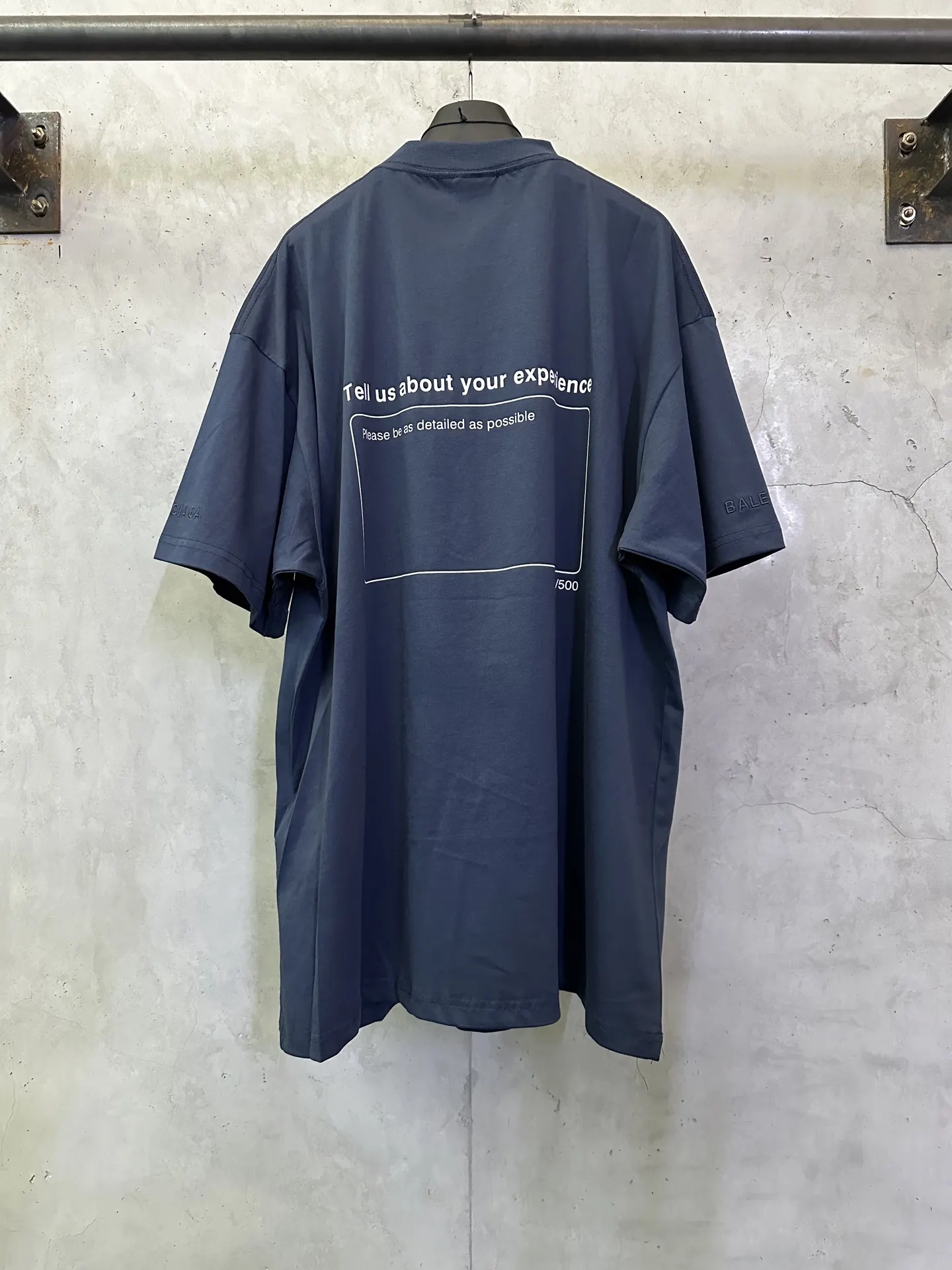 Star Embroidered Oversized T-Shirt D22011902 — view 2