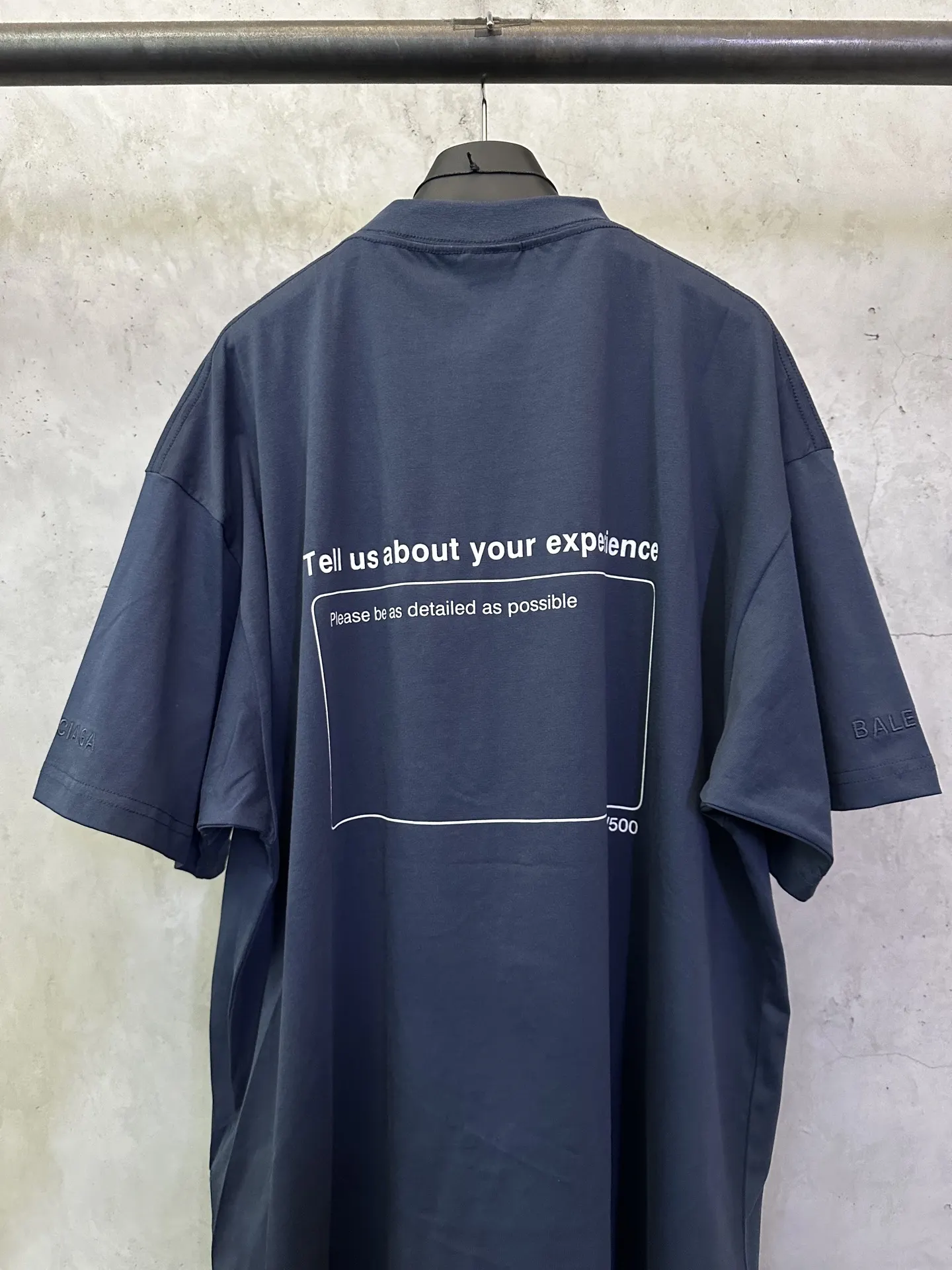 Star Embroidered Oversized T-Shirt D22011902 — view 5