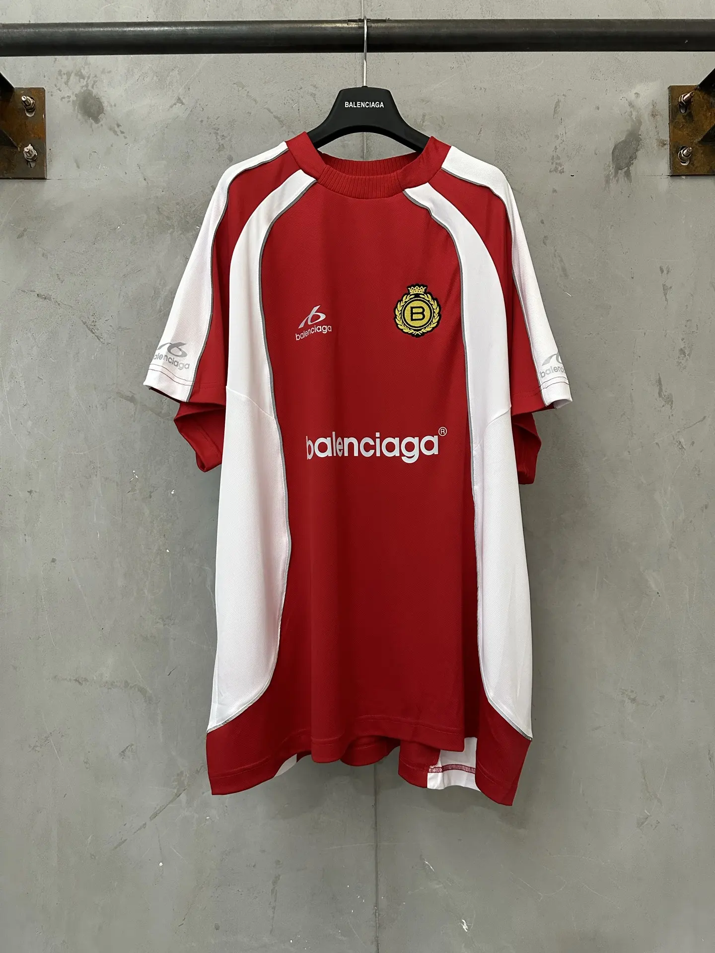 Oversized Mesh Football Jersey D22020168