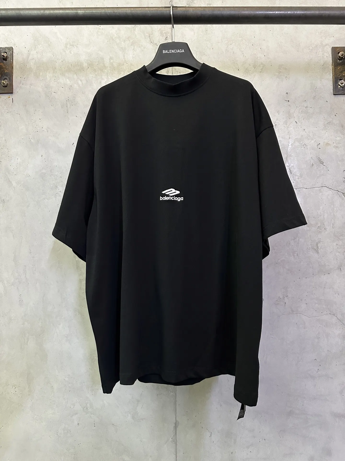 Logo Embroidered Oversized Cotton T-Shirt D22015694