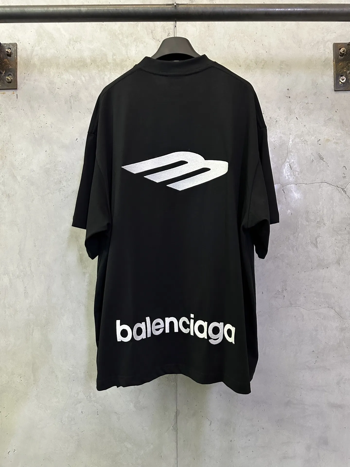 Logo Embroidered Oversized Cotton T-Shirt D22015694 — view 2