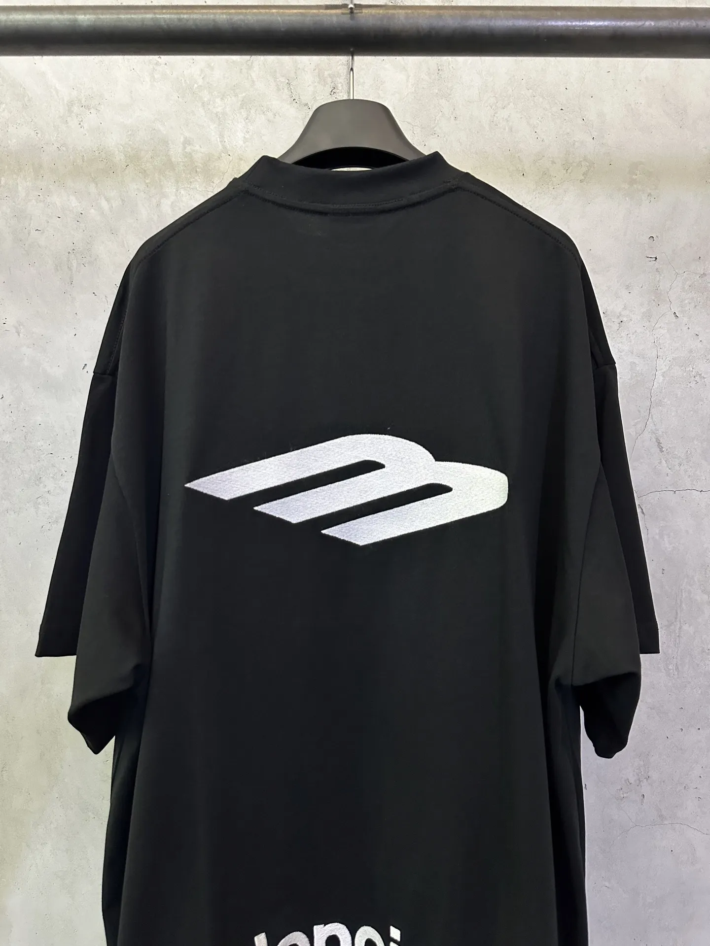 Logo Embroidered Oversized Cotton T-Shirt D22015694 — view 5