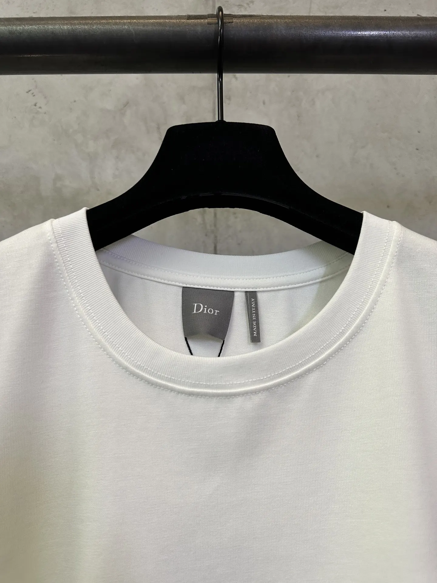 Clover Embroidered Cotton Jersey T-Shirt D22012810 — view 7