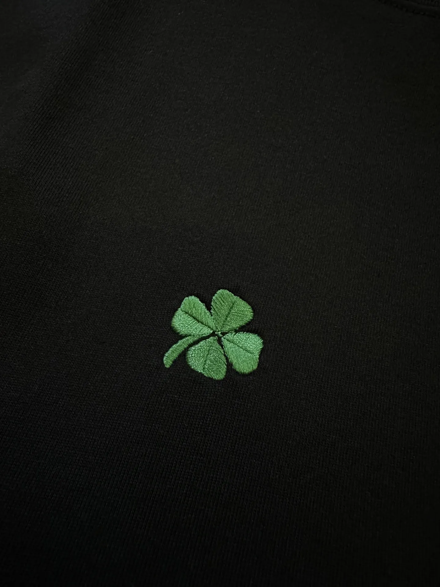 Clover Embroidered Cotton T-Shirt D22012811 — view 8
