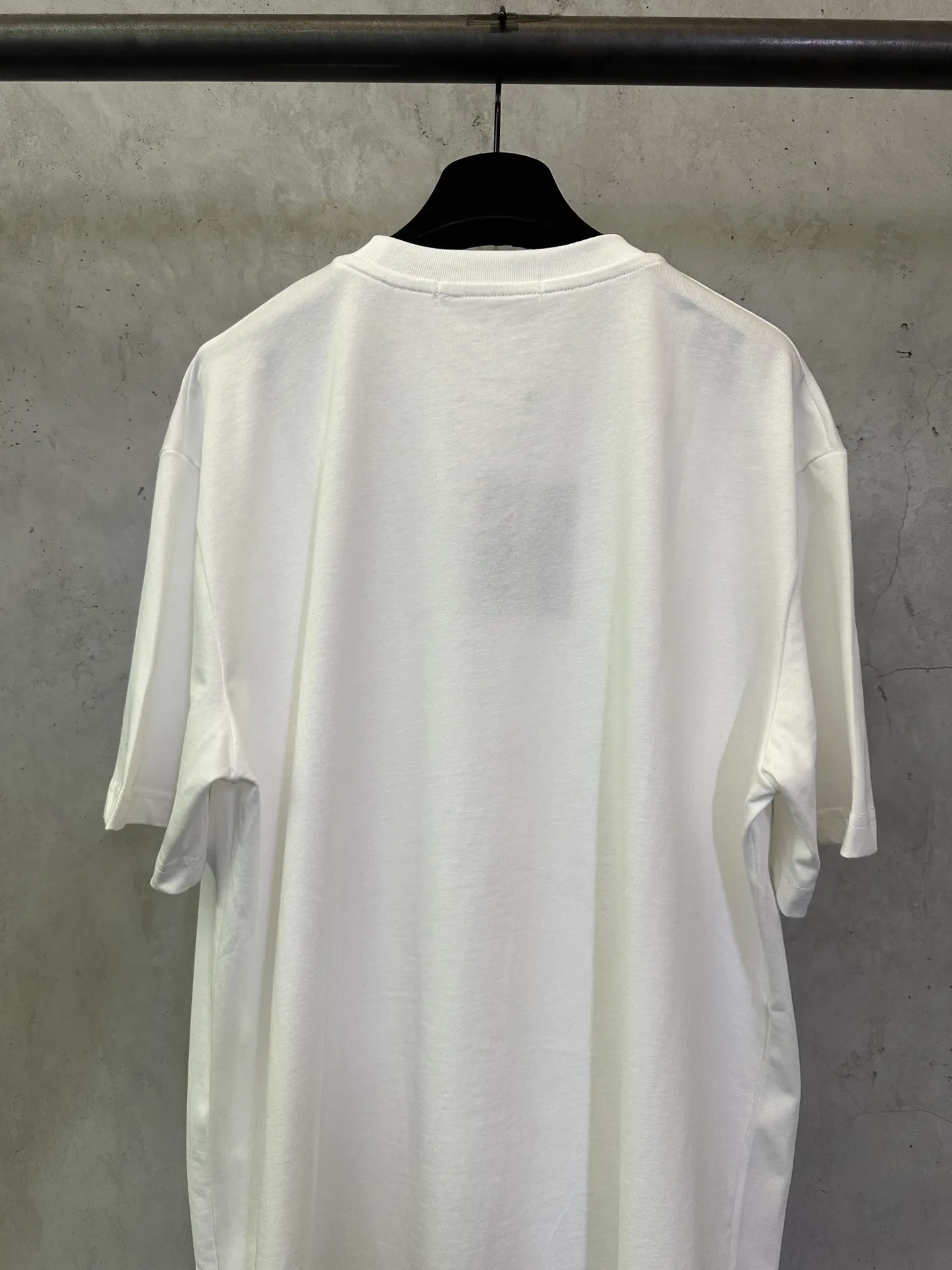 Mountain Flocked Logo Cotton T-Shirt D22012888 — view 5