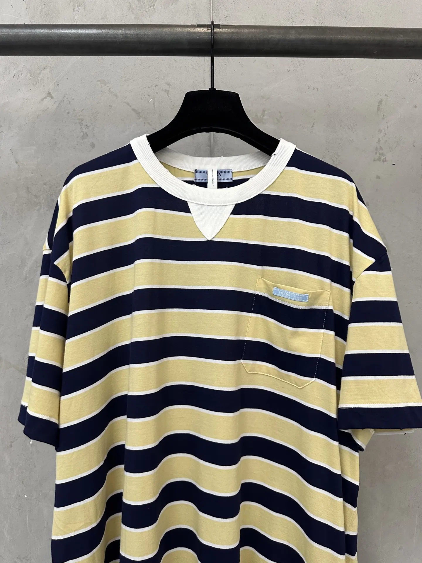 Bayadere Striped Cotton T-Shirt D22020224 — view 3