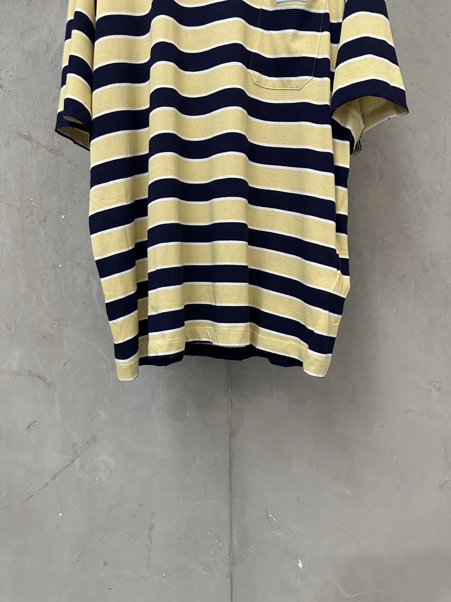 Bayadere Striped Cotton T-Shirt D22020224 — view 4