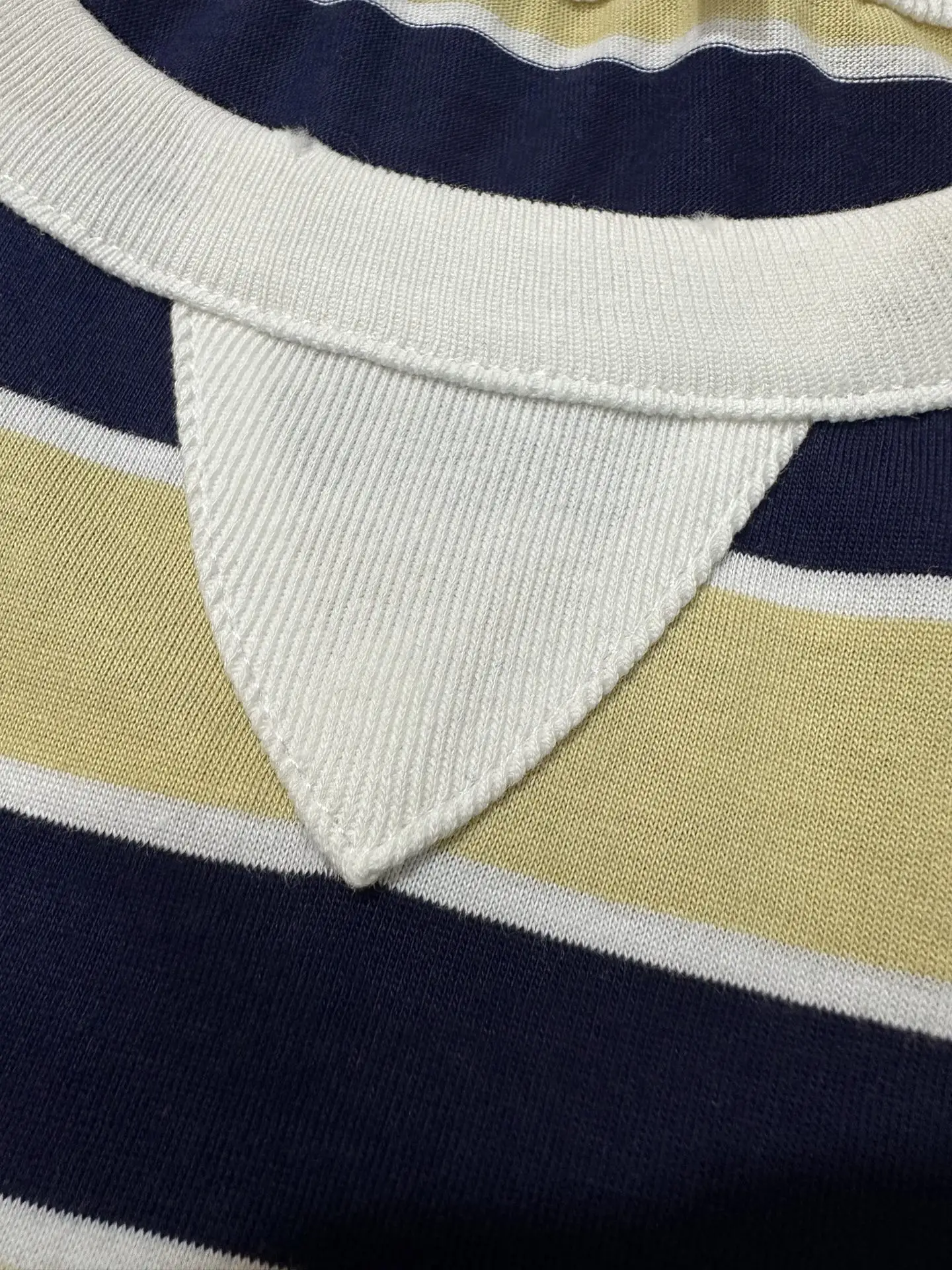 Bayadere Striped Cotton T-Shirt D22020224 — view 7
