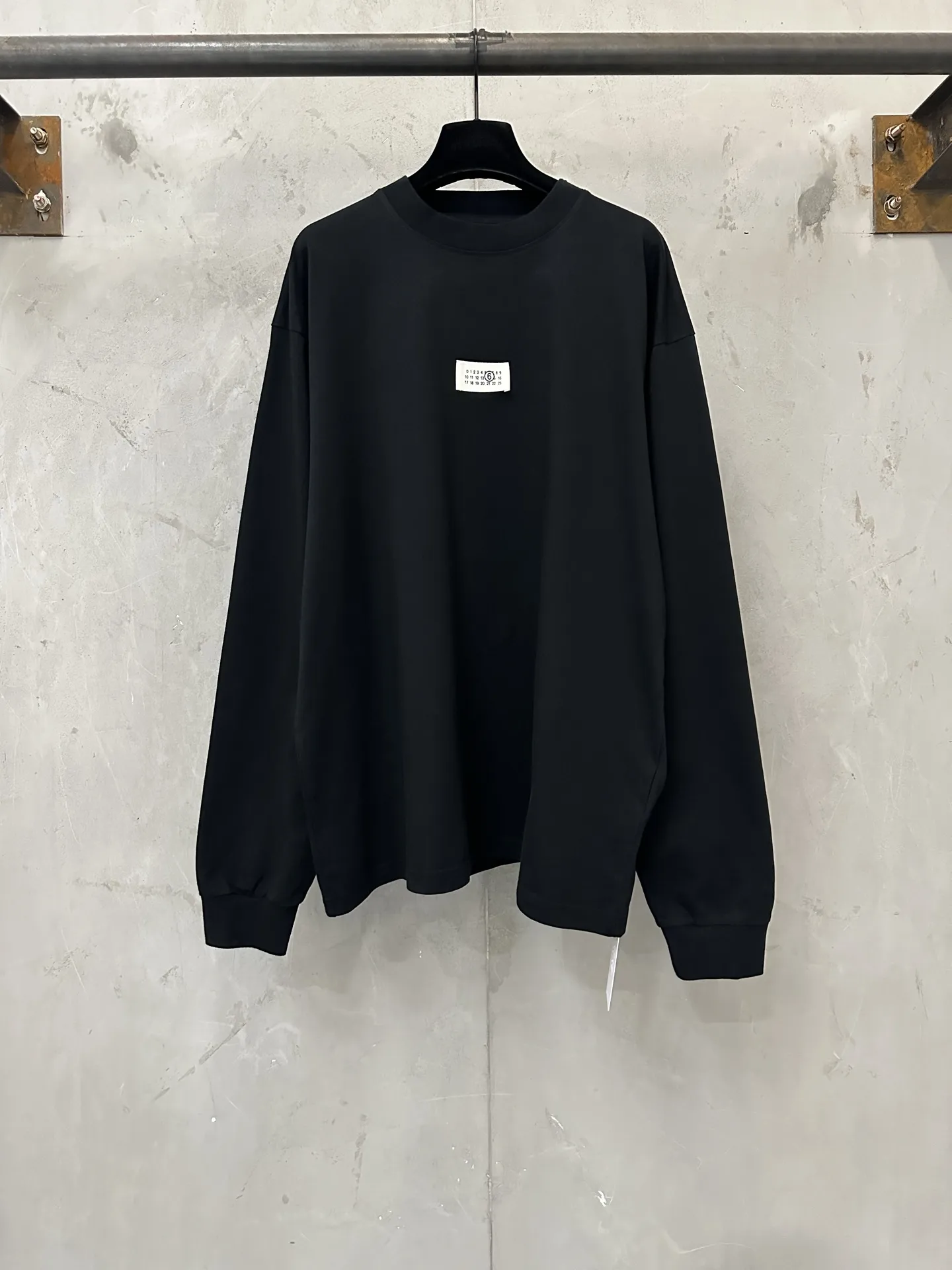 MM6 Maison Margiela Logo Label Long-Sleeve T-Shirt D22024376