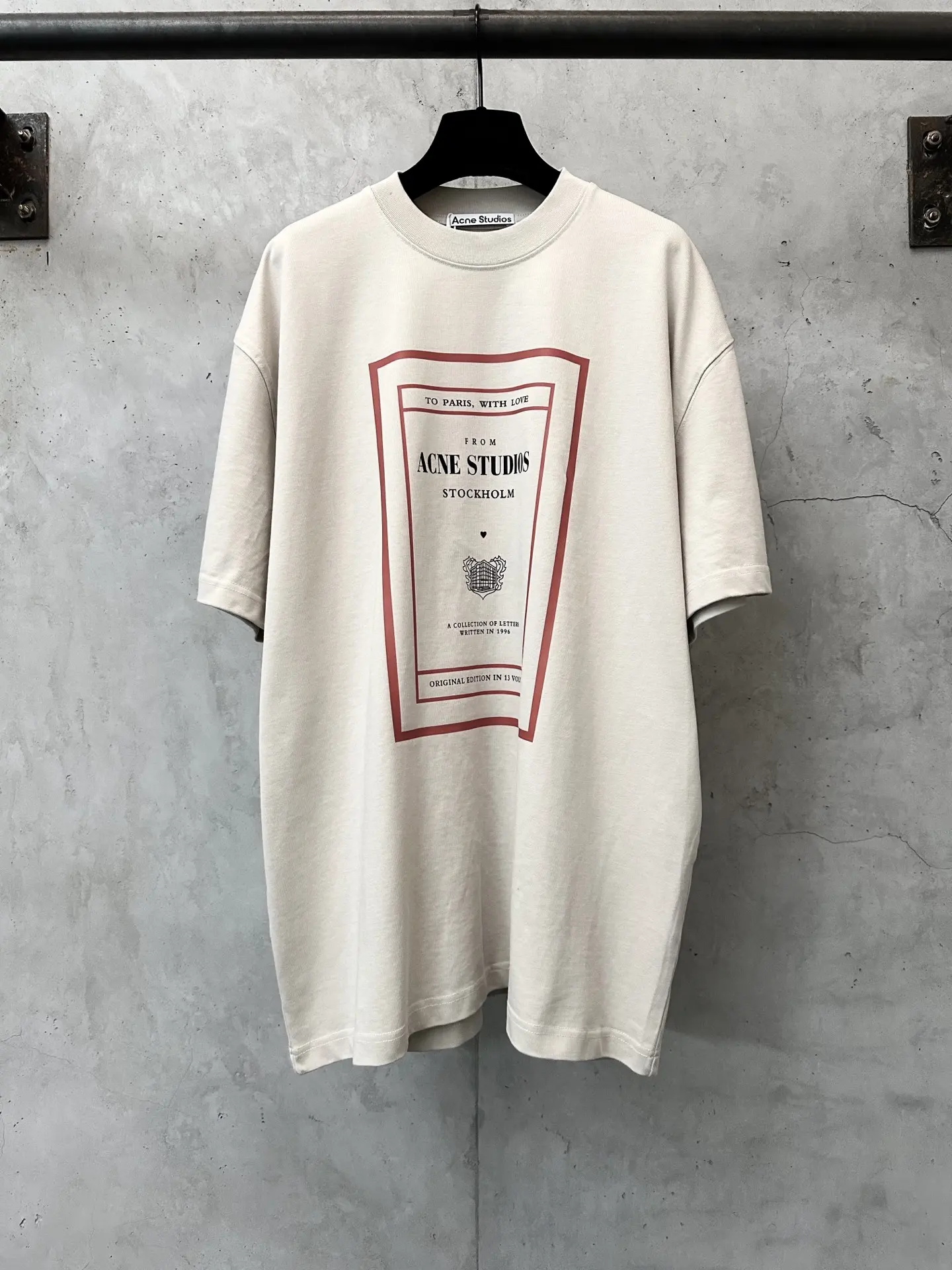 Logo Graphic Heavyweight Cotton T-Shirt D22012319