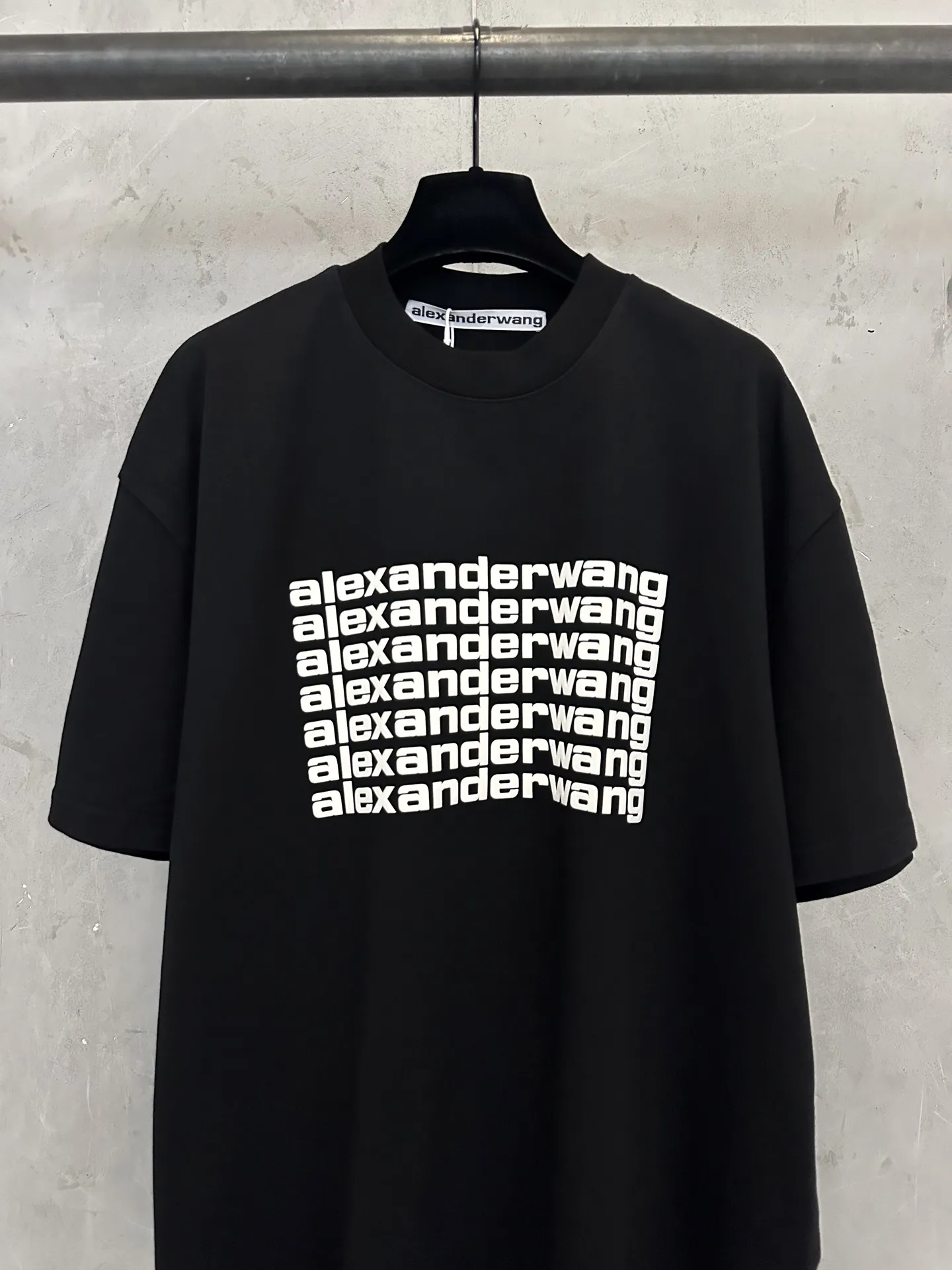 Logo Puff-Print Heavyweight Cotton T-Shirt D22012298 — view 3