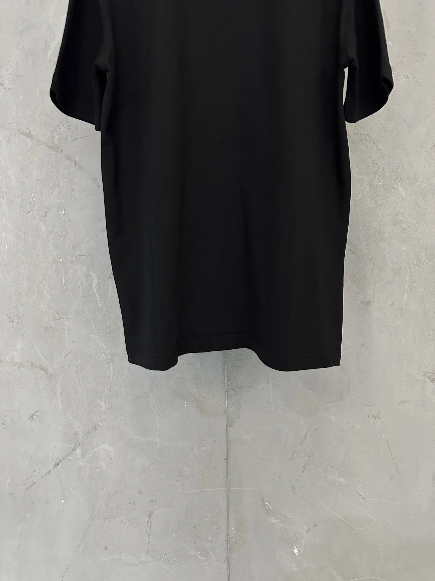 Leather Patch Heavyweight Cotton T-Shirt D22012304 — view 6