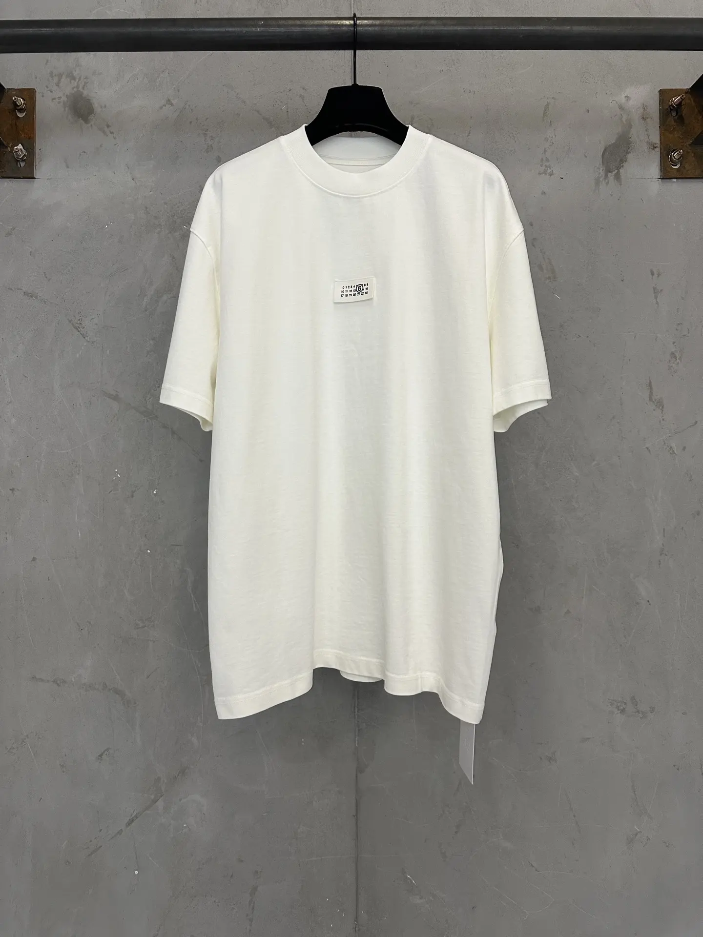 MM6 Heavyweight Cotton Jersey Logo T-Shirt D22012291