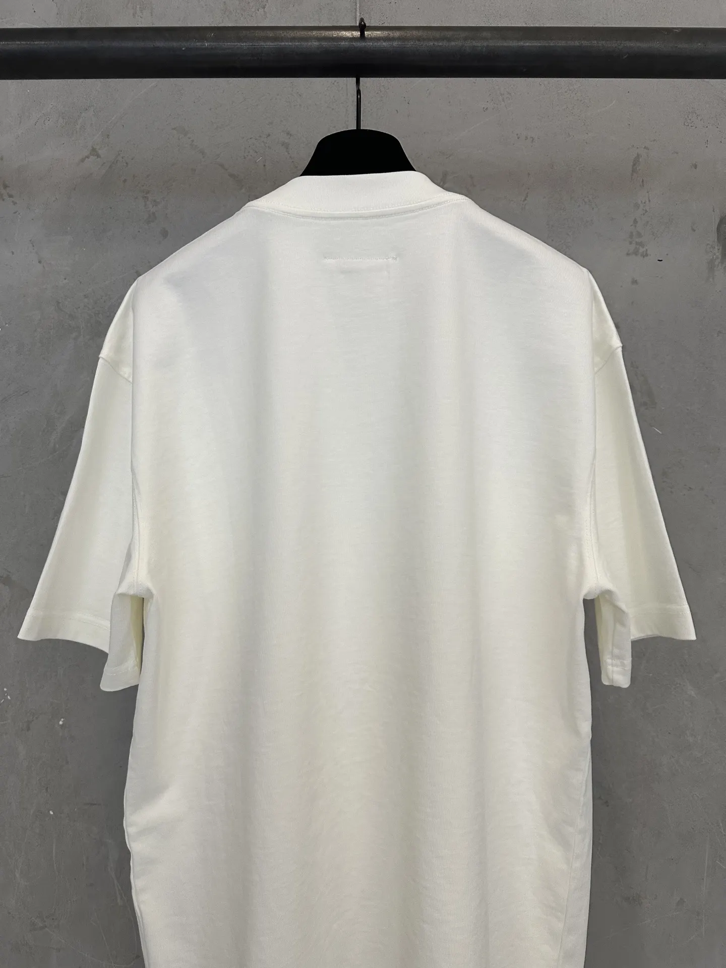 MM6 Heavyweight Cotton Jersey Logo T-Shirt D22012291 — view 5
