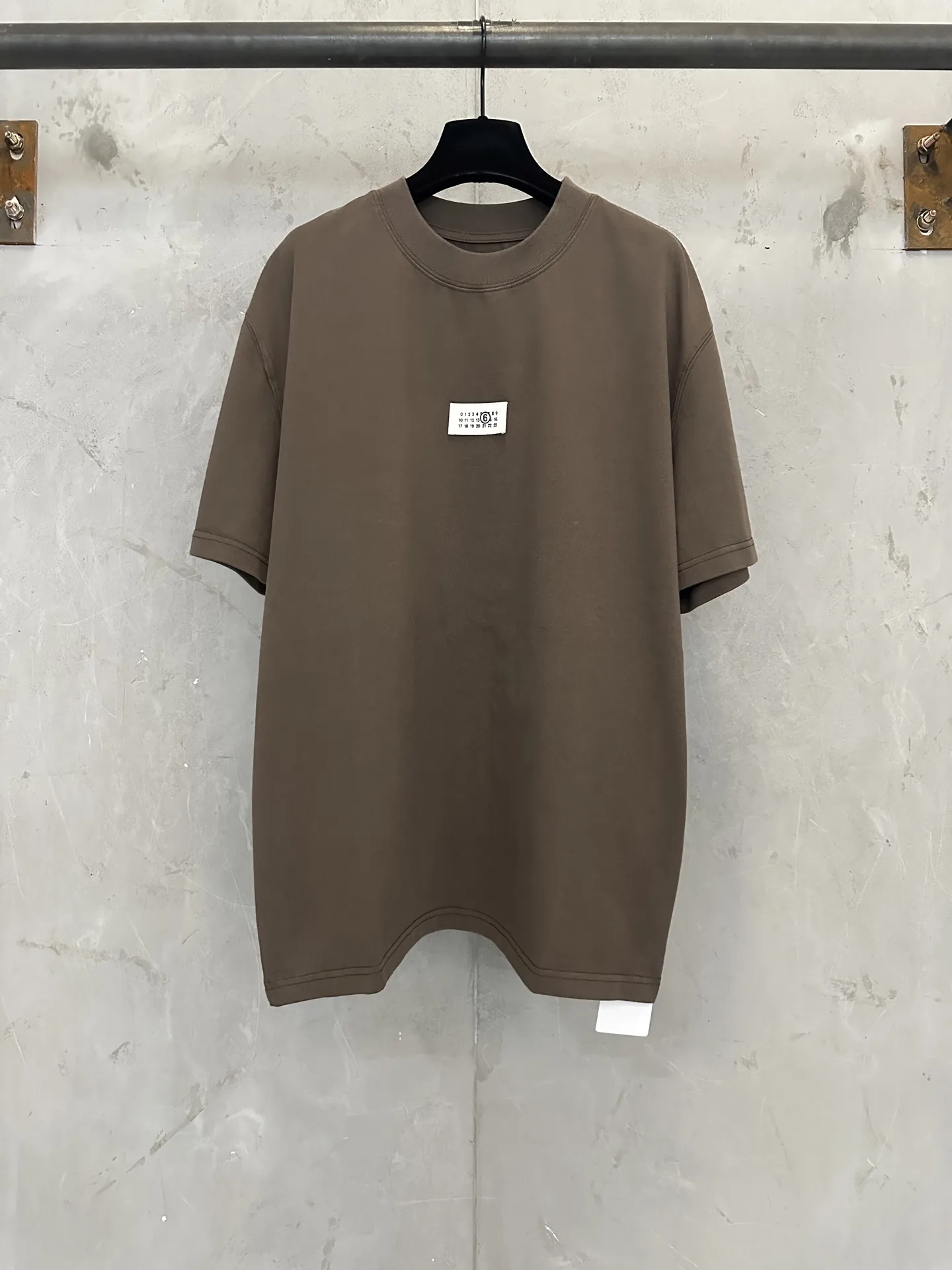 MM6 Numeric Label Heavyweight Cotton T-Shirt D22012295